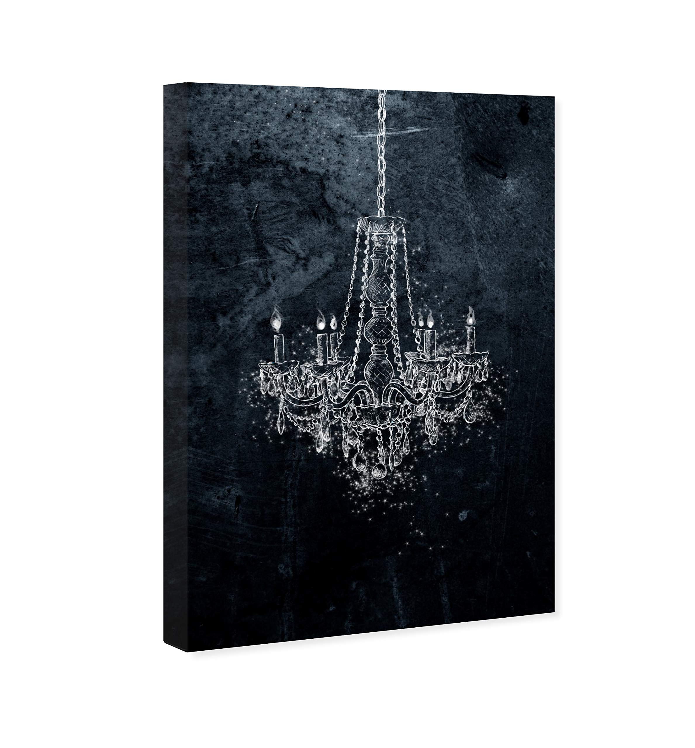 Oliver Gal Artist Co. 'Silver Dream' Abstract Wall Art Canvas Print - 36x54 Inch Black & White Modern Home Decor | Perfect for Living Room, Bedroom & Office Decor