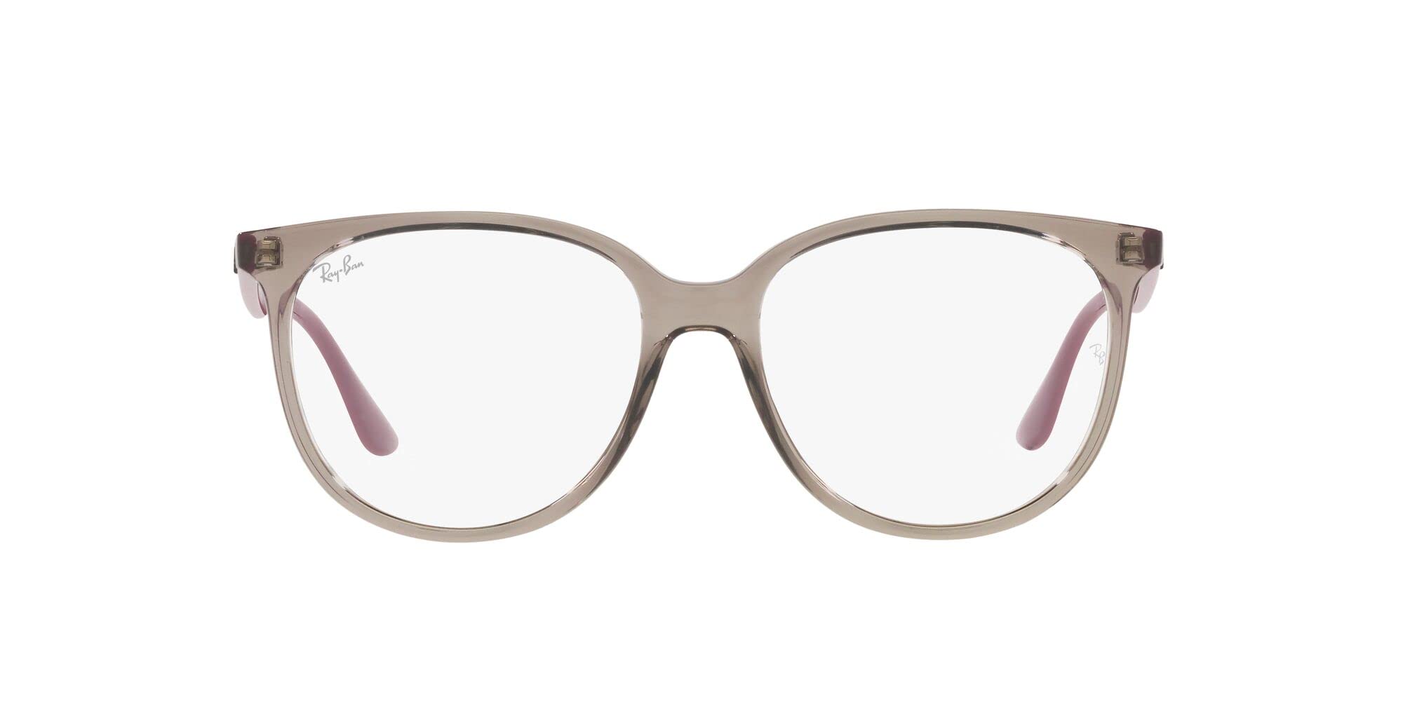 Ray-Ban Women's Rx4378vf Low Bridge Fit Square Prescription Eyeglass Frames for Small Faces | Lightweight & Comfortable for Daily Wear, Work & Driving
