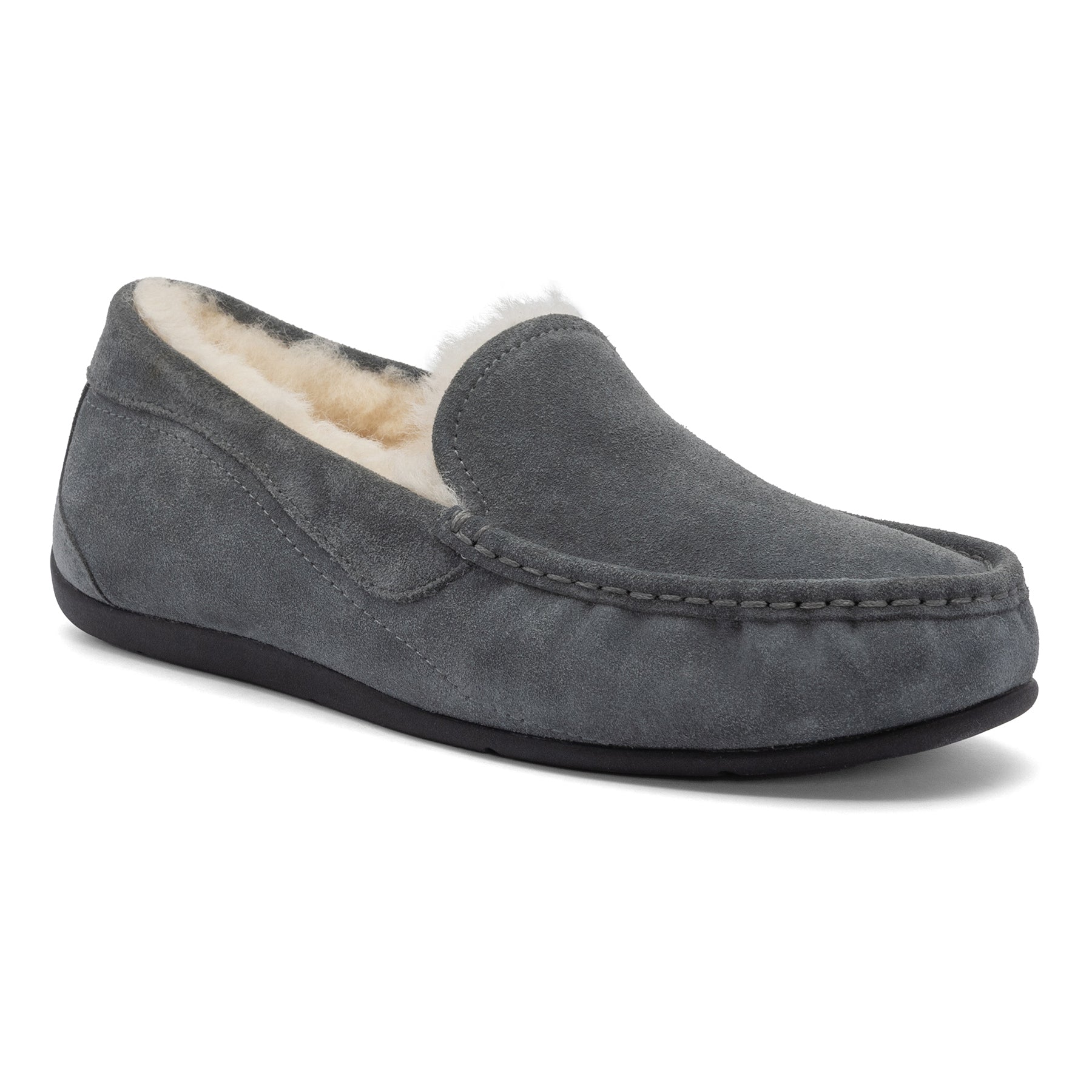 Abeo Amble Comfortable Grey Slippers for Men & Women - Cozy Indoor & Outdoor House Shoes for Relaxation & Lounging