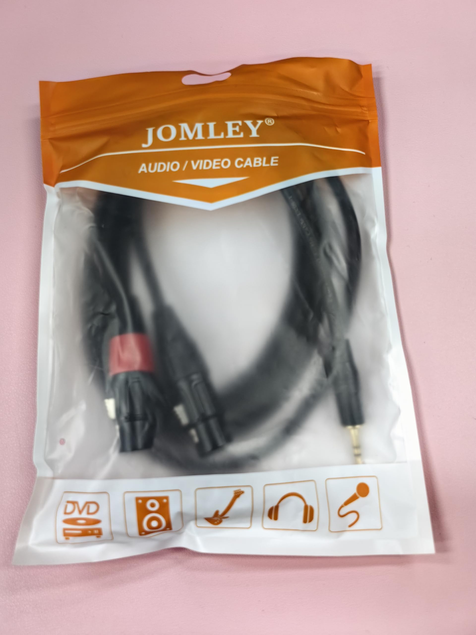 Dual XLR Female to 3.5mm TRS Stereo Y-Splitter Cable - 3.3ft Unbalanced Audio Adapter for Microphones, Mixers & Recording Equipment | Perfect for Home Studios, Podcasting & Live Performances