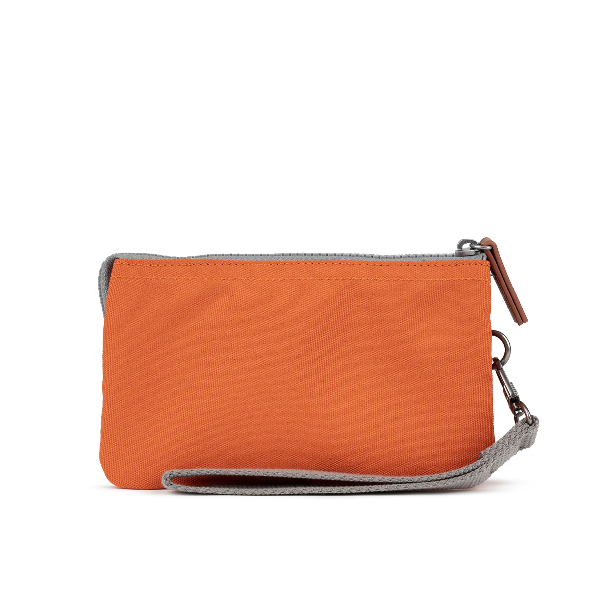Carnaby Crossbody Bag with Adjustable Wrist Strap - Atomic Orange Recycled Canvas Eco-Friendly Purse for Women | Perfect for Travel, Shopping & Daily Use