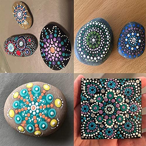 5-Piece Nail Art Dotting Pen Set for Marbleizing & Stamping - Professional Nail Decoration Tools for DIY Manicures & Salon Use - Perfect for Gel, Acrylic, and Regular Polish Designs