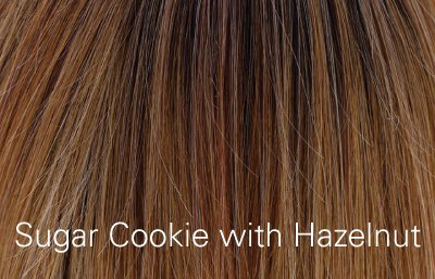 Belle Tress Signature Shot Café Collection Heat-Friendly Synthetic Hair Wig - Sugar Cookie with Hazelnut Color | Perfect for Daily Wear, Cosplay & Special Occasions