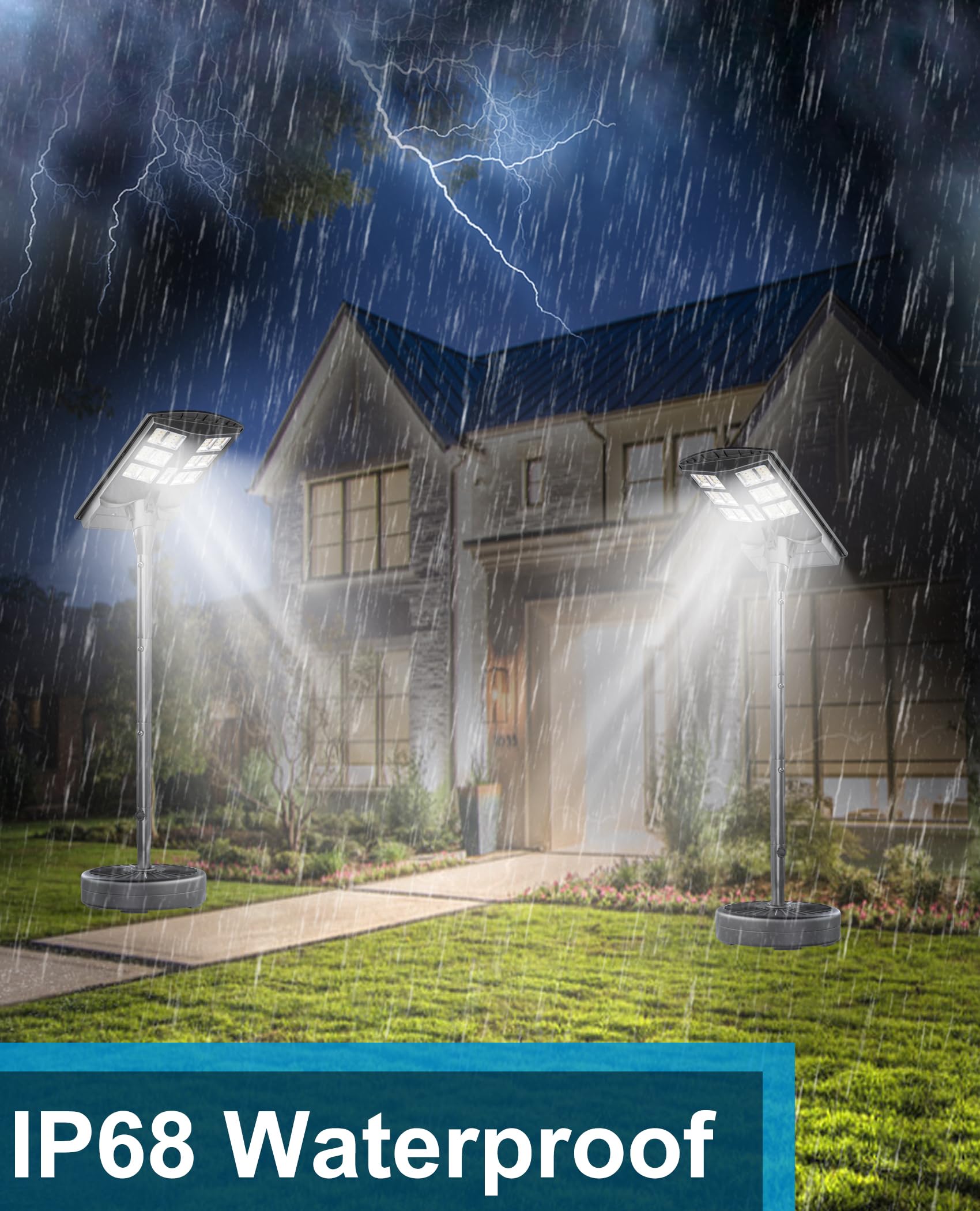 4000W Solar Street Lights Outdoor - 78