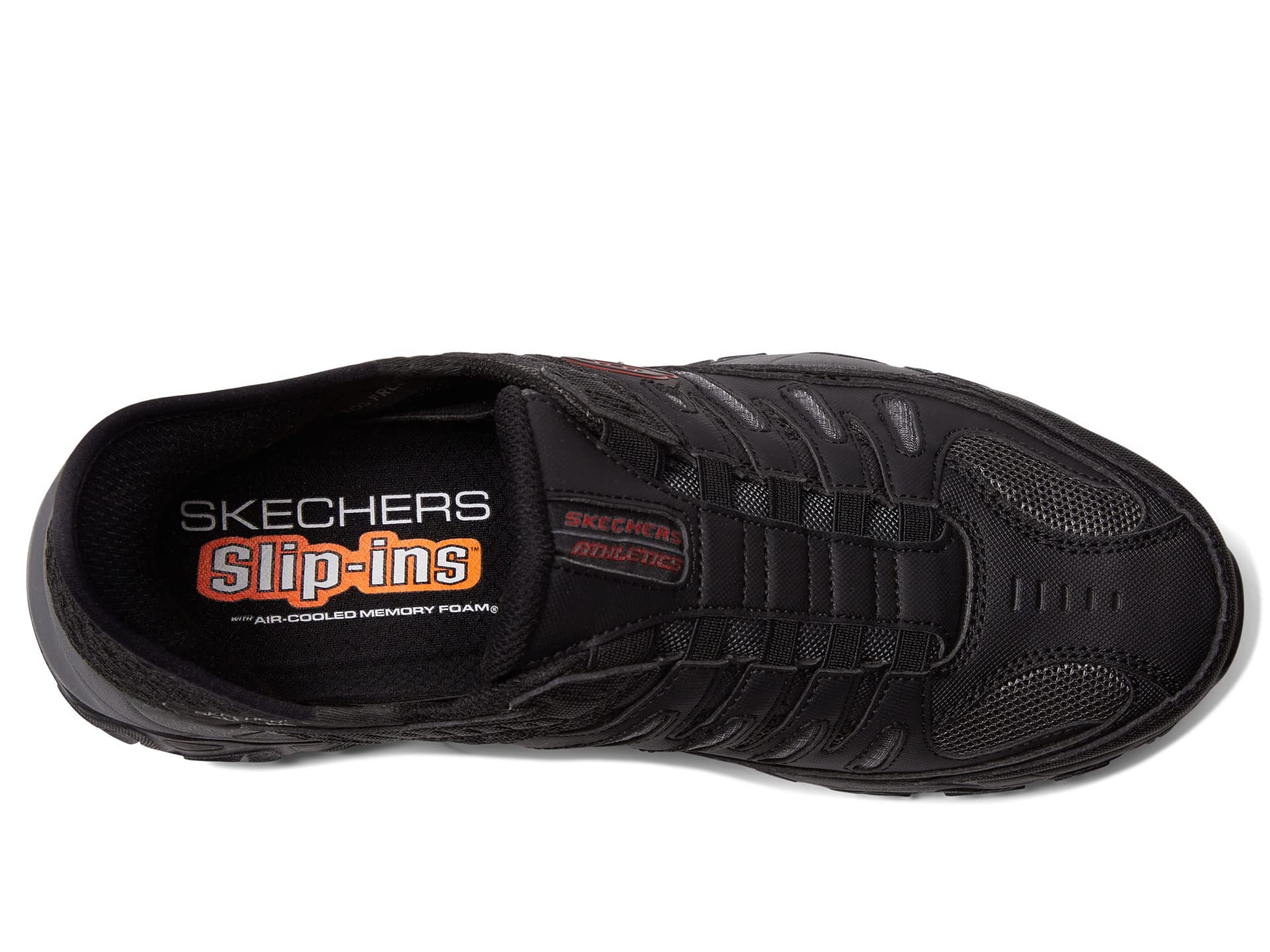 Skechers Men's Afterburn M-Fit Ridgeburn Hands-Free Slip-On Loafers - Comfortable Casual Shoes for Walking, Work & Everyday Wear