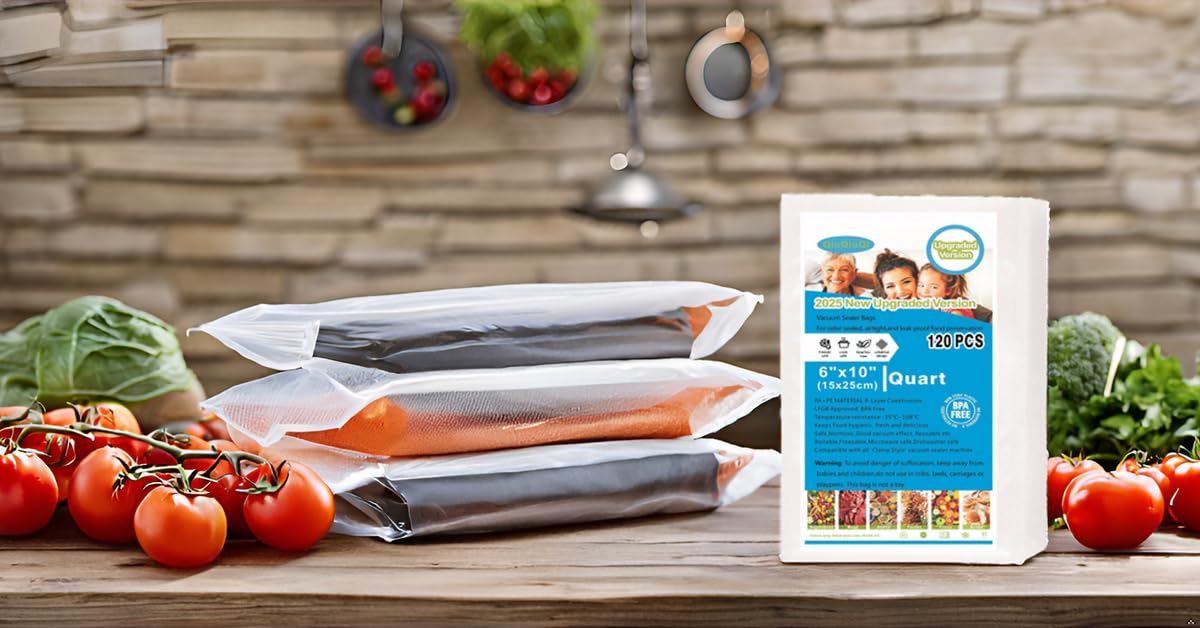 2025 New 120 Gallon Heavy Duty Vacuum Sealer Bags - 6