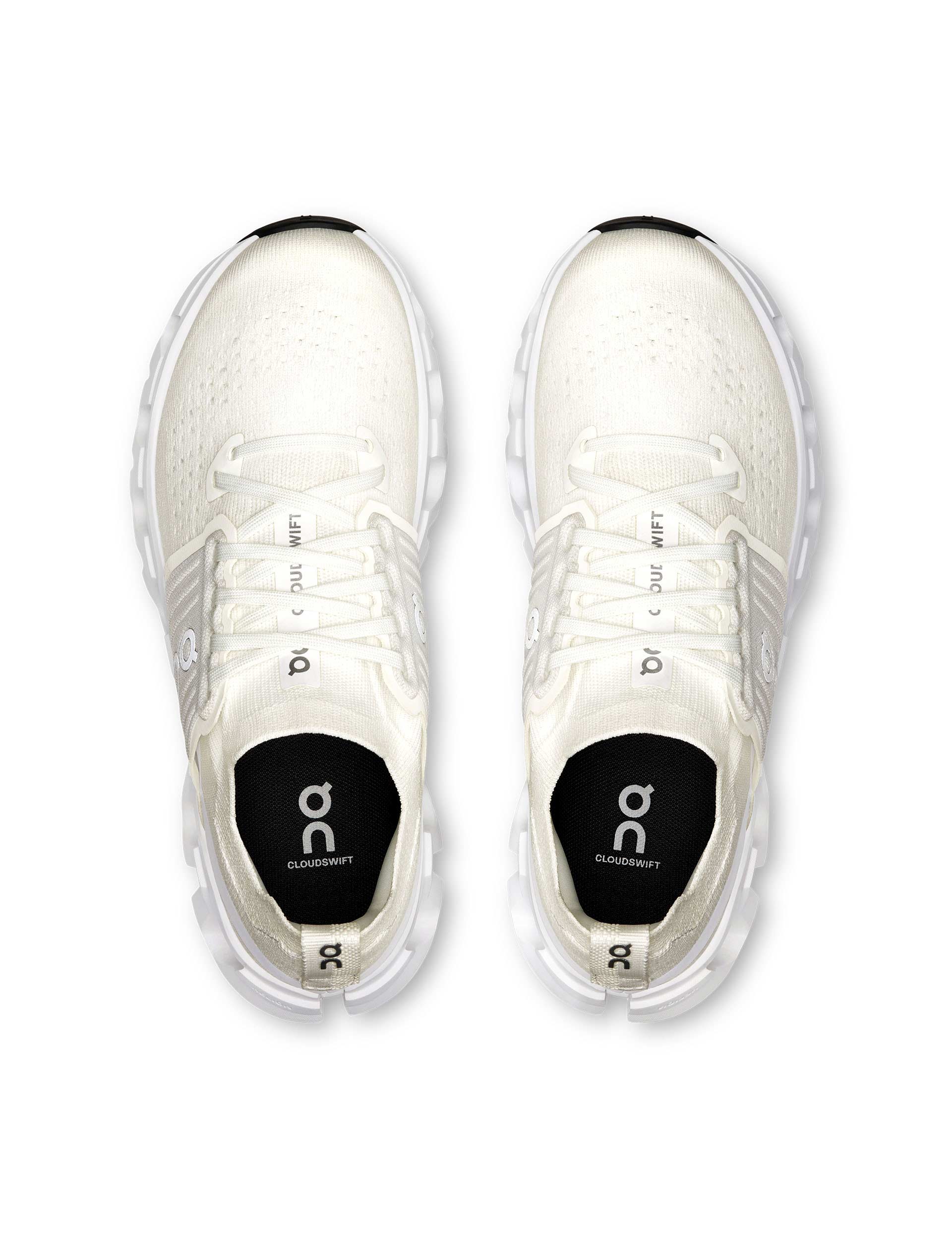 Cloudswift 4 White Running Shoes - Lightweight Cushioned Sneakers for Men & Women - Perfect for Jogging, Gym Workouts & Daily Wear