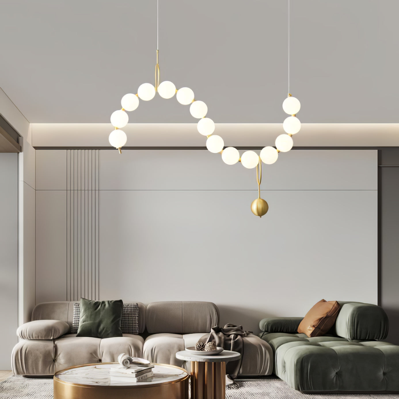 LED Pendant Necklace Light - USB Rechargeable Fashion Jewelry for Women, Perfect for Parties, Concerts & Night Out Accessories
