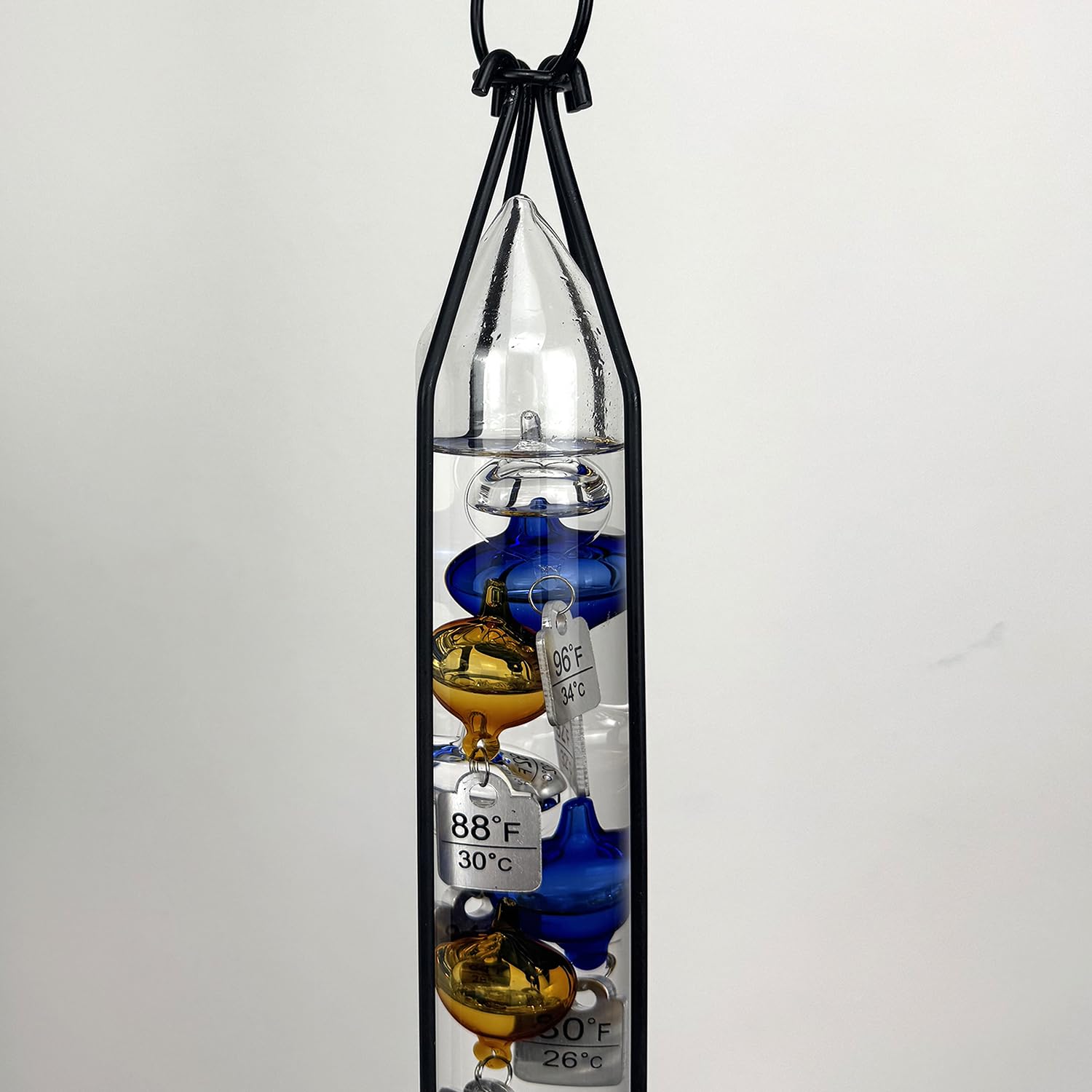 Glass Galileo Thermometer for Outdoor & Indoor Use - 23