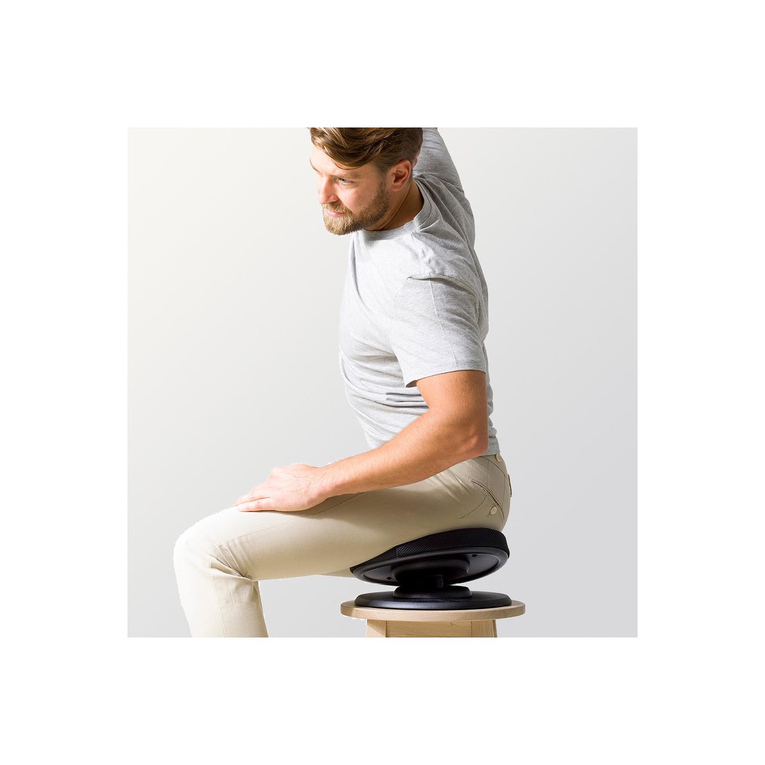Premium Seat Cushion for Balance & Posture Support - Core & Ab Exercise Stability Pad for Office Chairs, Gaming Seats & Home Workouts