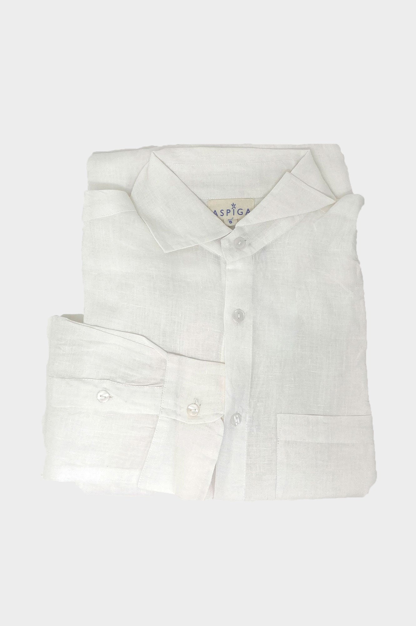 Premium Men's Linen Shirt - Breathable & Lightweight White Casual Button Down Shirt for Summer | Office Wear, Beach Vacation & Outdoor Activities
