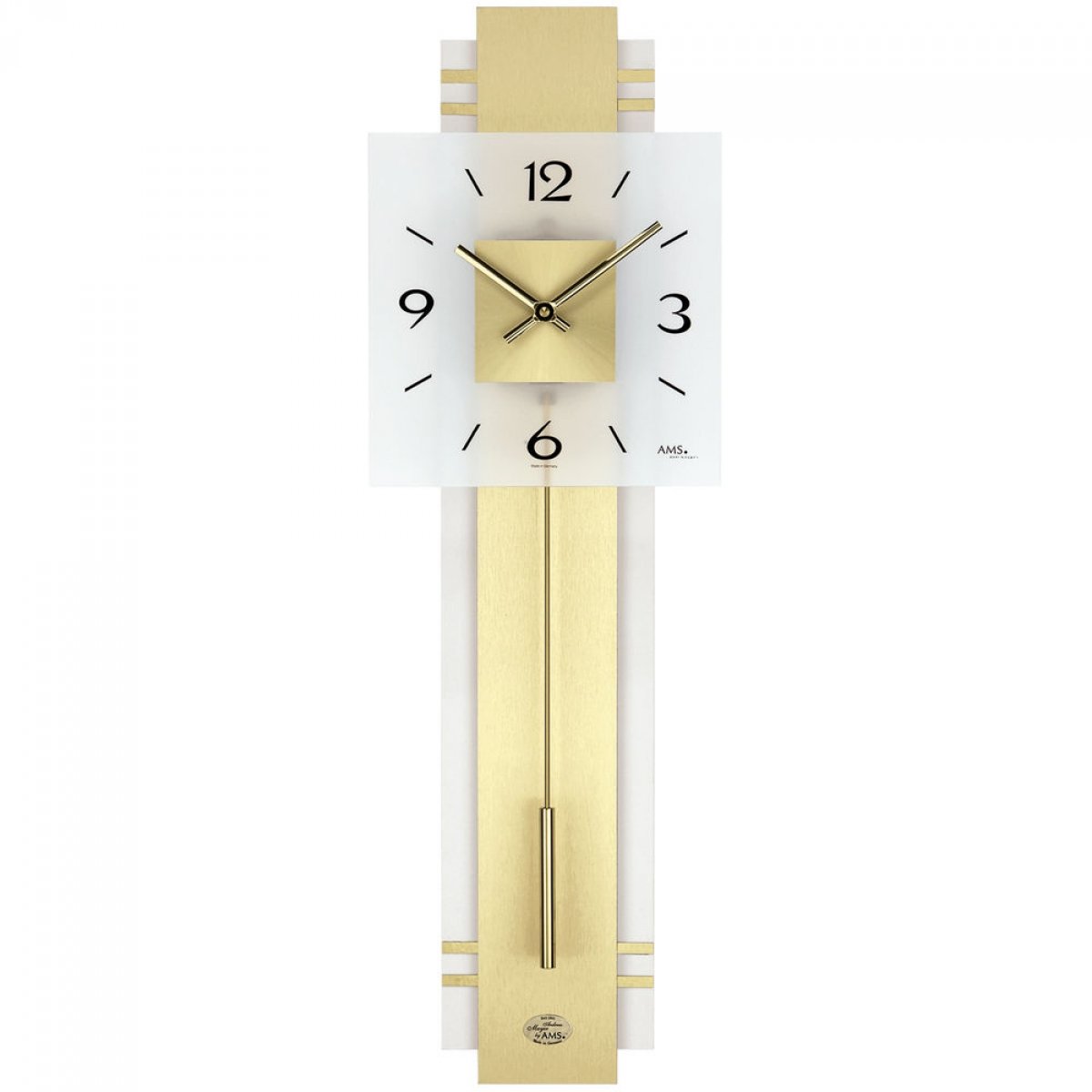 Modern Wall Clocks - Silent Non-Ticking Battery Operated Round Clock with Large Numbers - Perfect for Living Room, Bedroom, Office & Home Decor