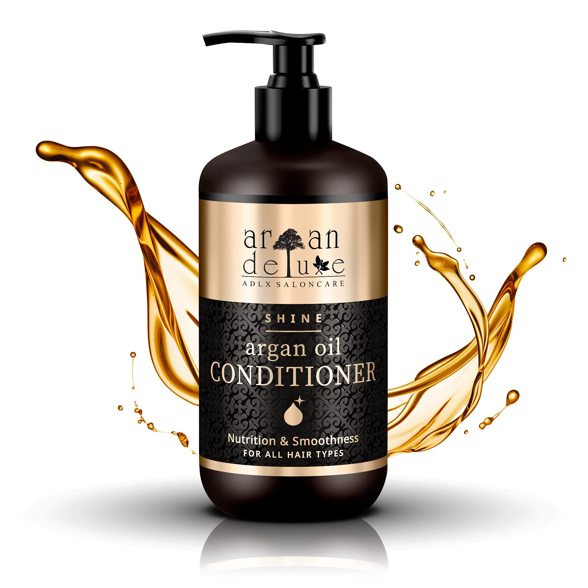 Professional Argan Oil Conditioner 10.1 fl oz - Deep Nourishing Treatment for Smooth, Shiny Hair | Salon-Quality Hydration for Dry, Damaged Hair at Home