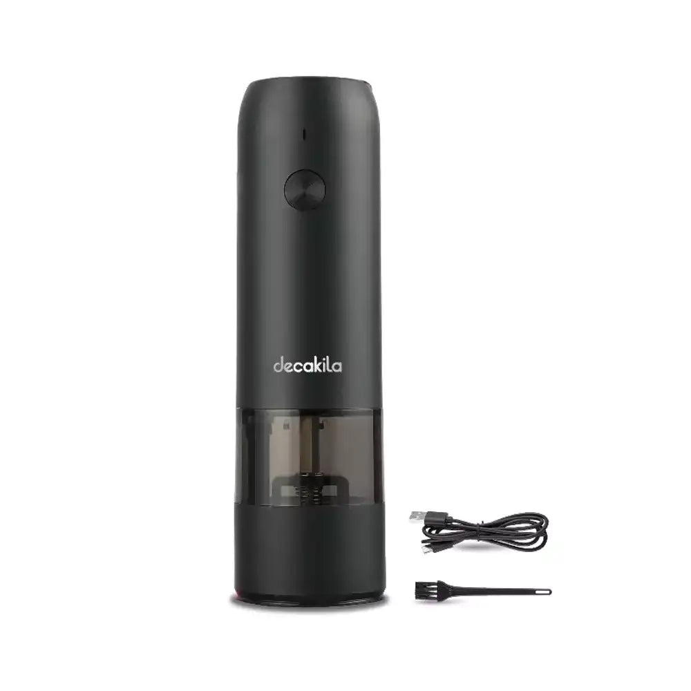 Premium Electric Pepper Grinder - Rechargeable Battery, Adjustable Coarseness, One-Hand Operation - Perfect for Kitchen, Dining, BBQ & Camping