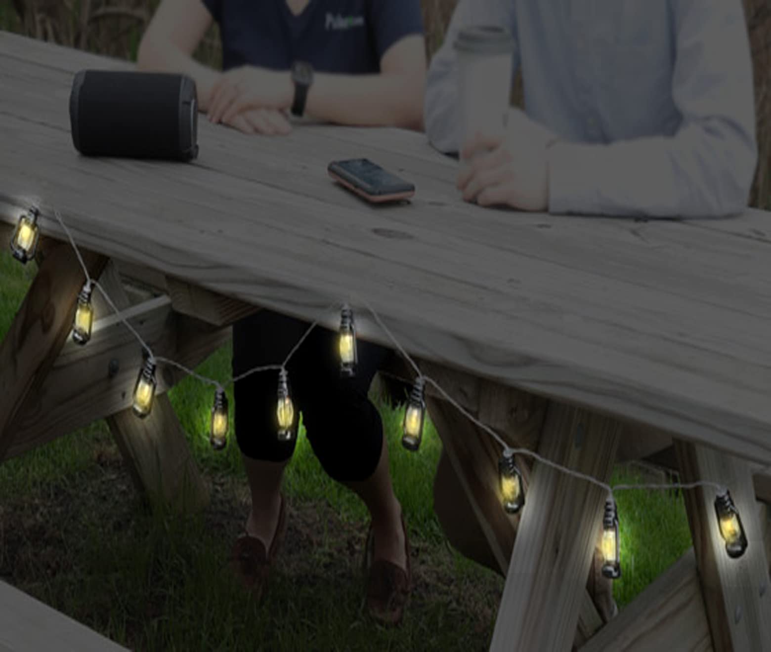 Merdian Point Mini LED Lantern String Lights - 10 Lights for Indoor/Outdoor Party, Patio, Holiday & Wedding Decorations - Perfect for Backyard, Garden, Christmas Tree & Bedroom Ambiance