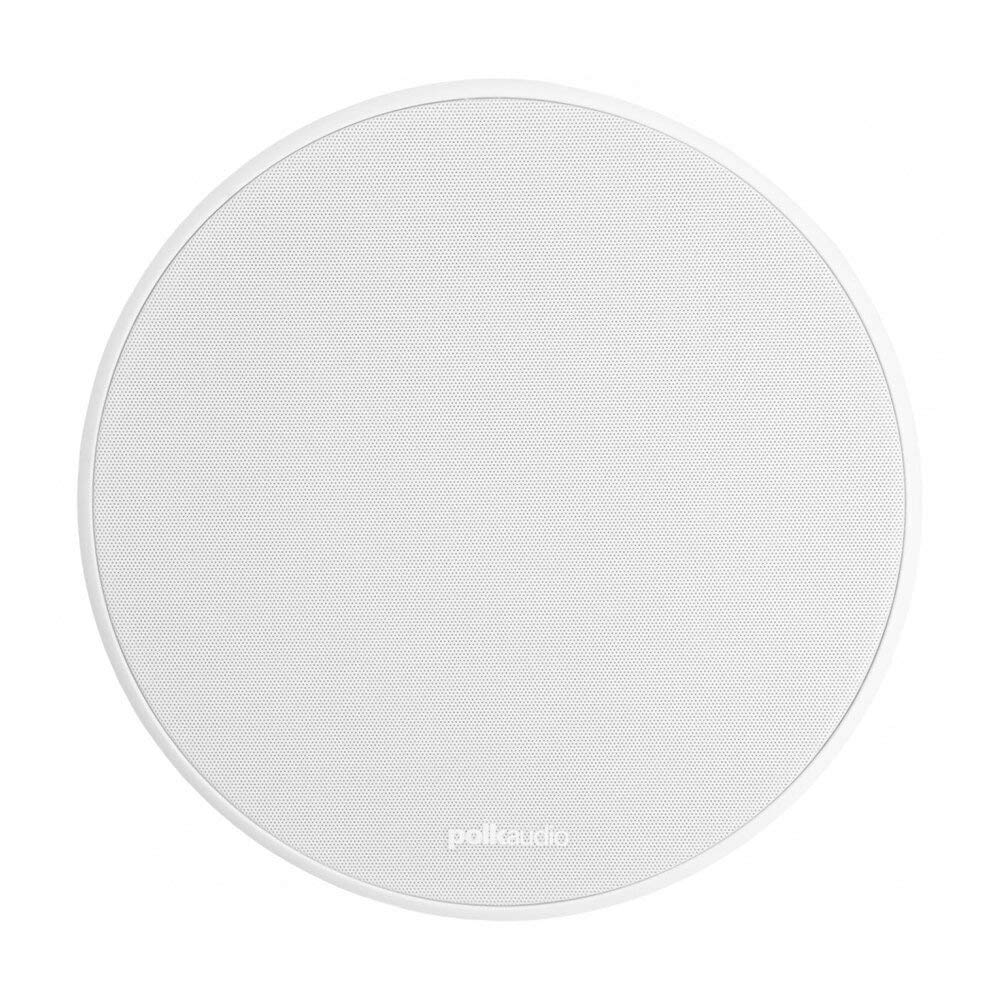 Polk Audio 90-RT 3-Way In-Ceiling Speaker - Vanishing Series with Paintable Wafer-Thin Grille & Dual Bass Ports | High-Quality Renewed Audio System for Home Theater, Surround Sound & Background Music