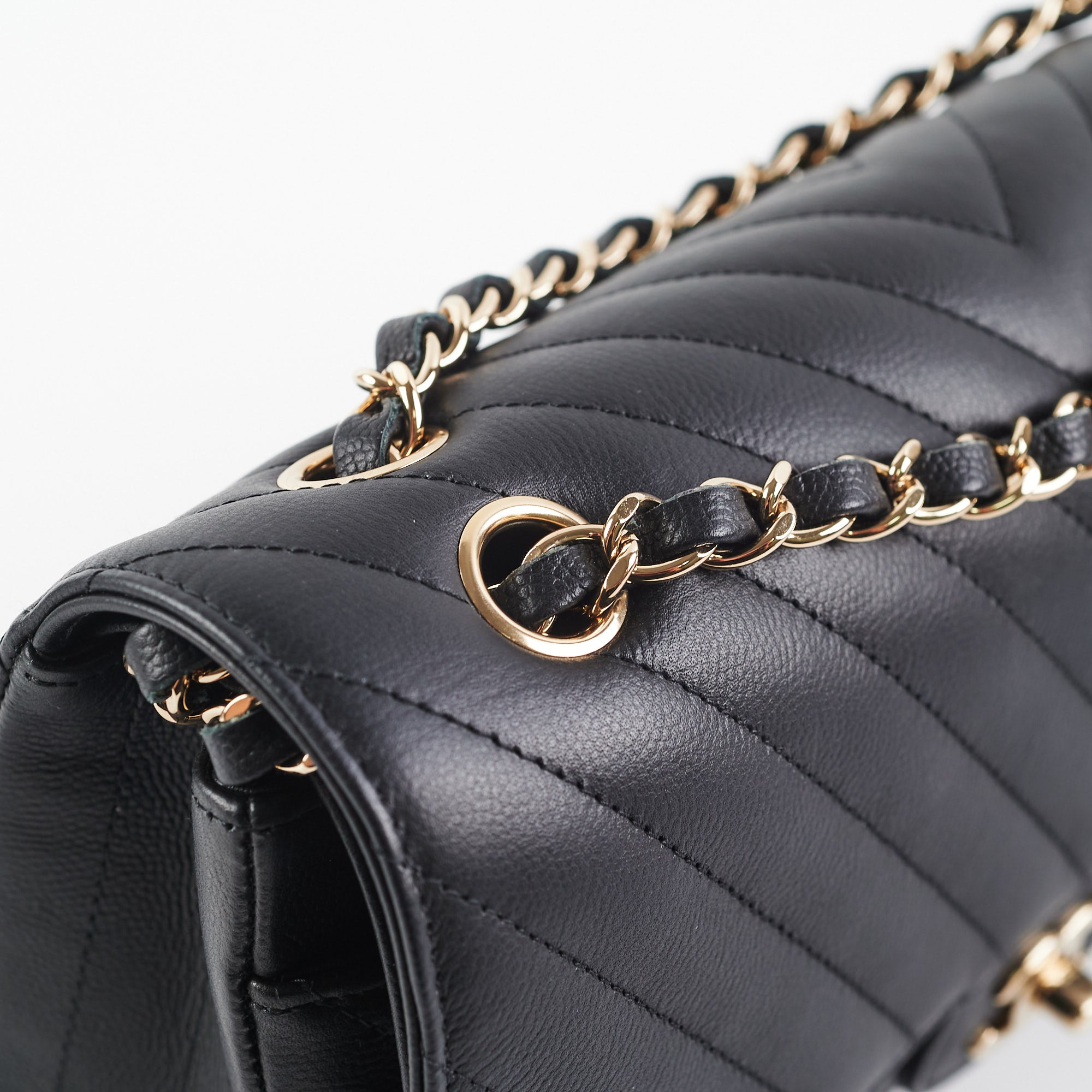 Chanel Medium Classic Flap Chevron Quilted Leather Shoulder Bag - Luxury Designer Handbag for Women | Perfect for Work, Evening Events & Special Occasions