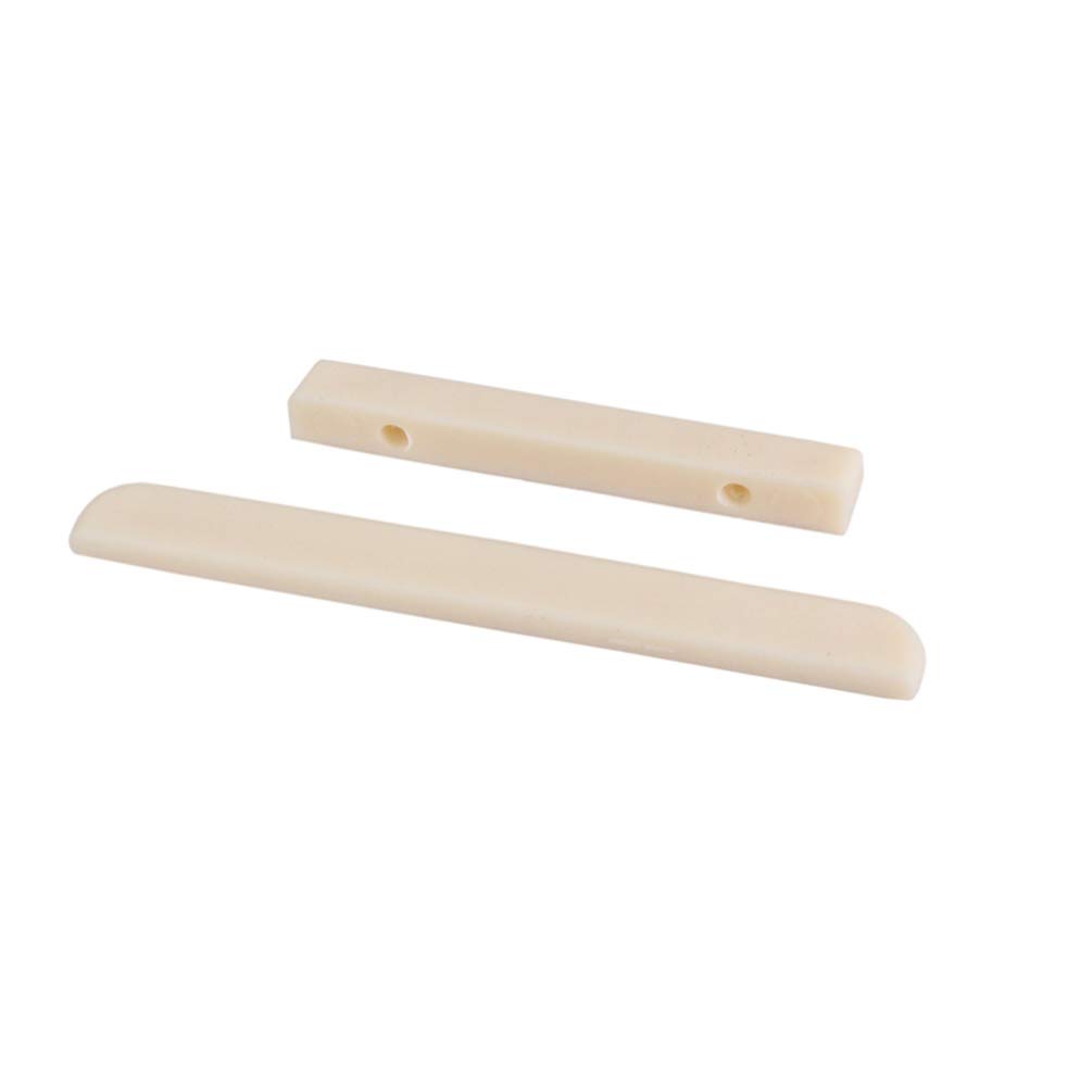 Healifty Guitar Nut and Saddle Kit - Premium Replacement Guitar Accessories for Acoustic & Electric Guitars - Perfect for Guitar Repair, Maintenance, and Upgrades