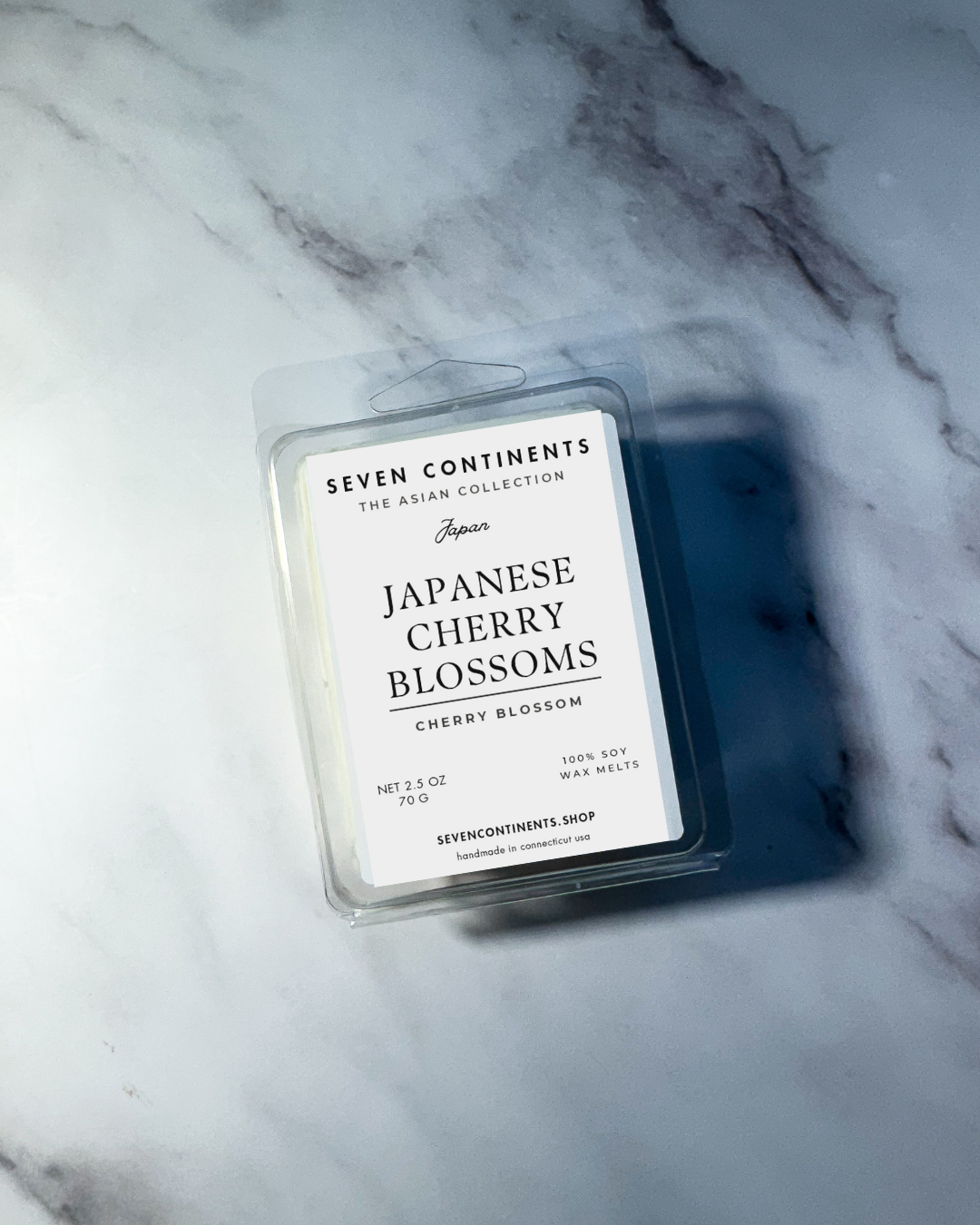 Japanese Cherry Blossom Scented Soy Wax Melts for Home - Floral Aromatherapy Wax Cubes for Warmers & Diffusers | Perfect for Relaxation, Spa Nights & Romantic Ambiance