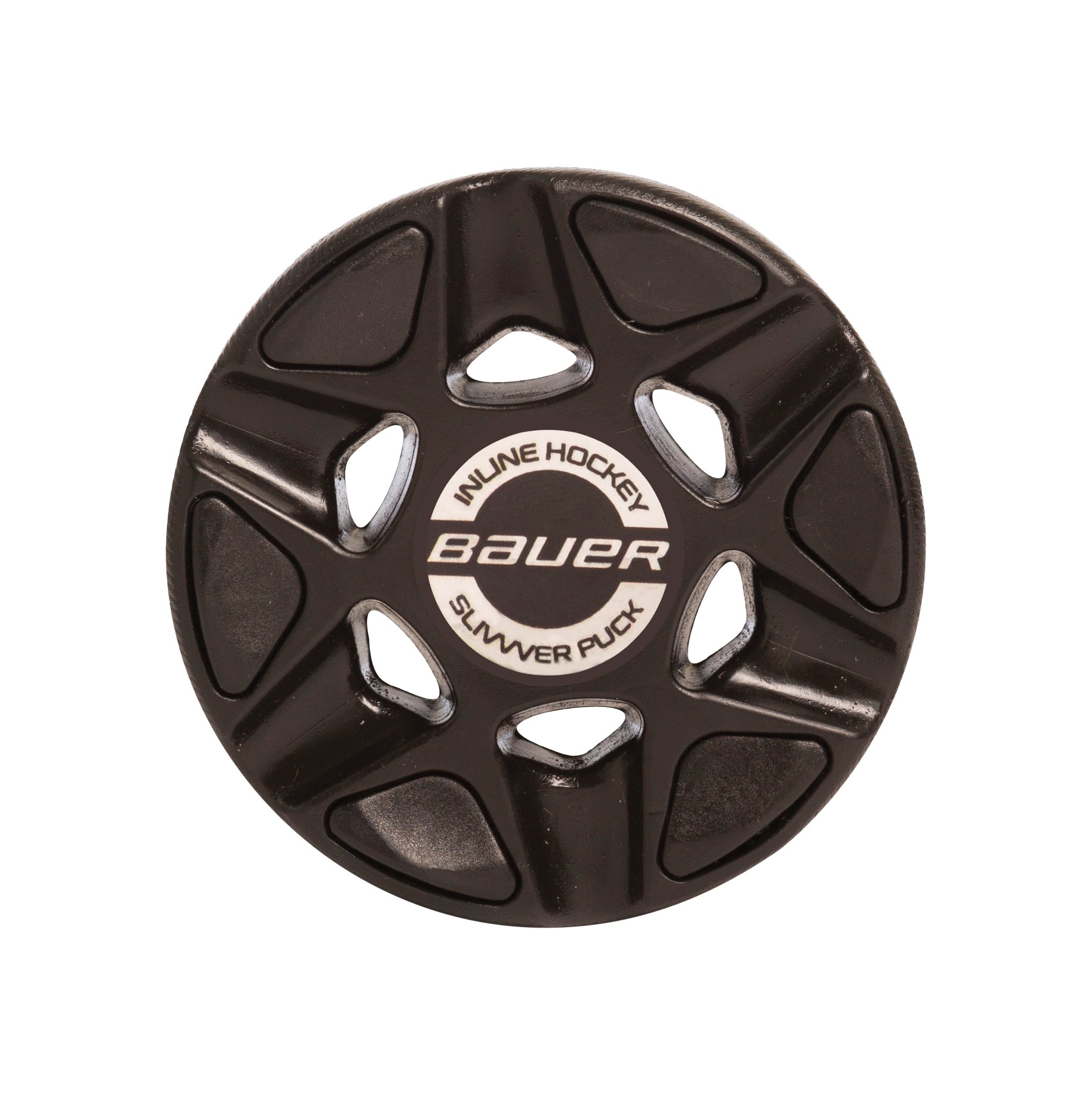 Bauer Slivvver Roller Hockey Puck - Official Game Puck for Street & Roller Hockey - Perfect for Outdoor & Indoor Play