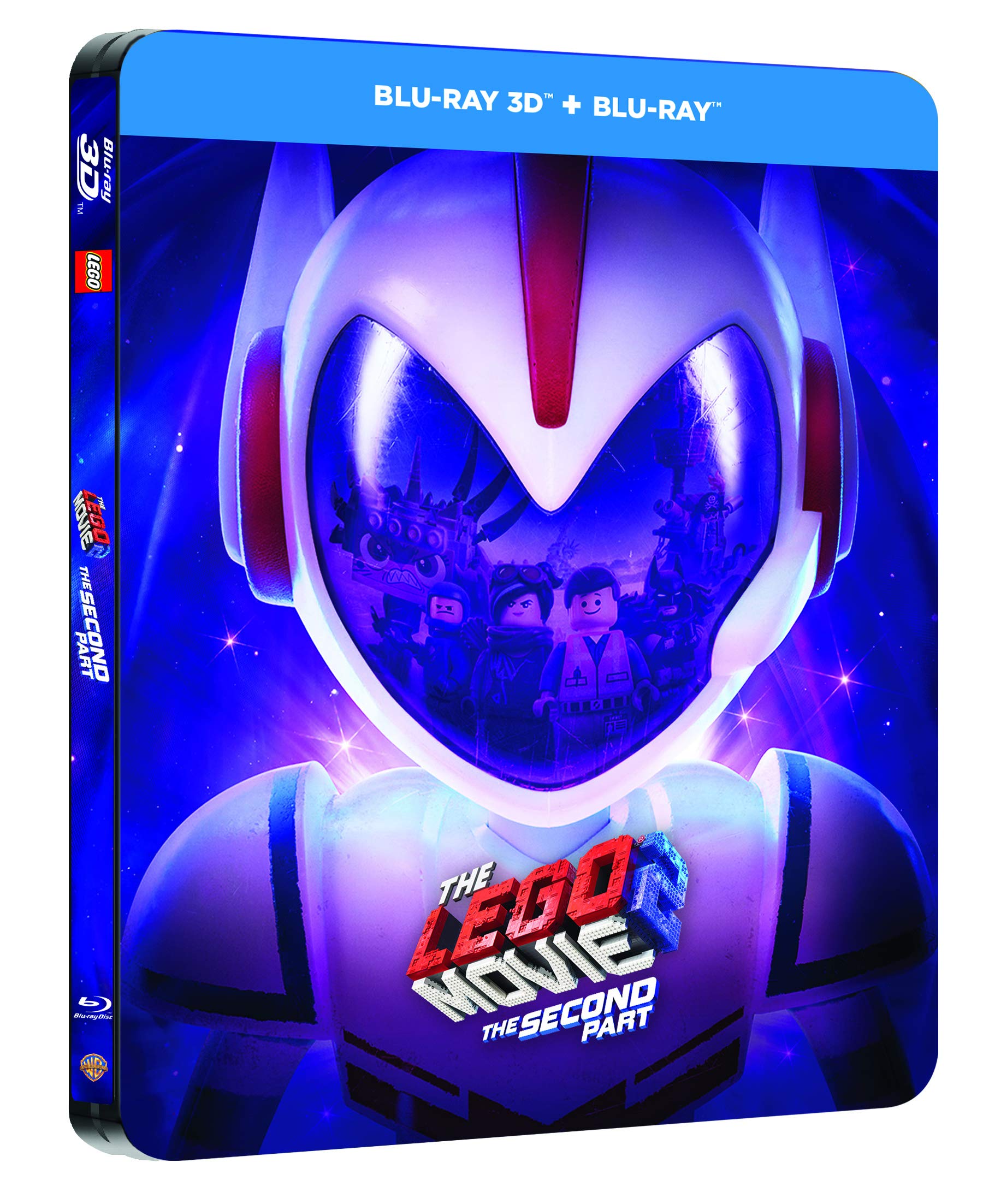 The Lego Movie 2: The Second Part - Limited Edition Steelbook (Blu-ray + 3D Blu-ray, 2019) | Collectible Case for Movie Fans & Home Theater Enthusiasts