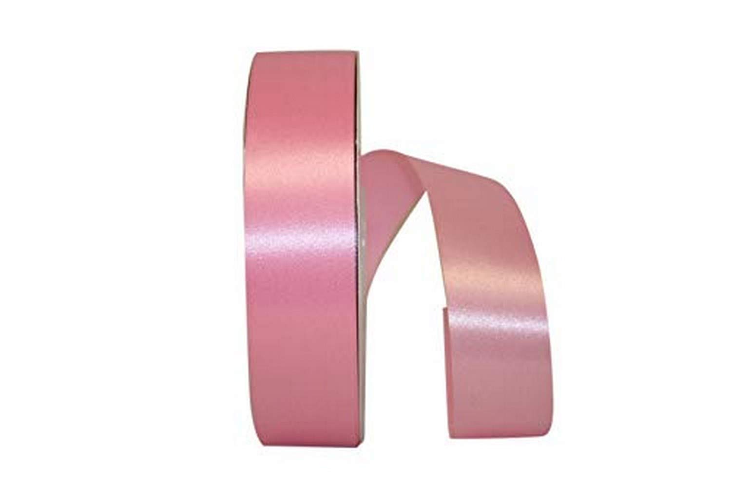 Reliant Premium Satin Ribbon - 1-3/8 Inch x 100 Yards, Soft Pink - Perfect for Gift Wrapping, Wedding Decorations, DIY Crafts & Hair Bows