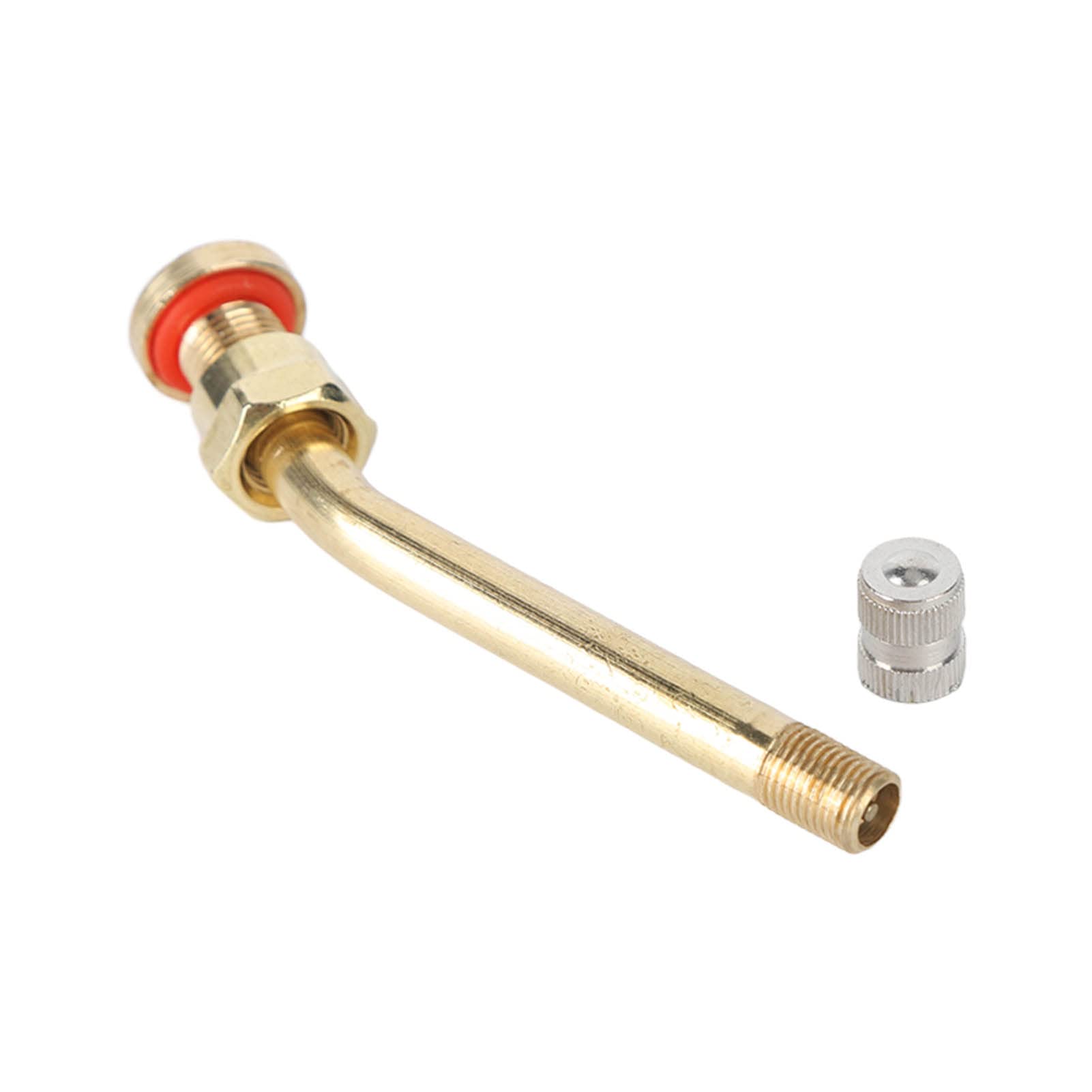 20PCS Heavy Duty RV Tire Valve Stem Extenders - Durable Copper Construction, Wide Compatibility for Trailers & Trucks - Perfect for Off-Roading, Camping & Long-Distance Travel Accessories