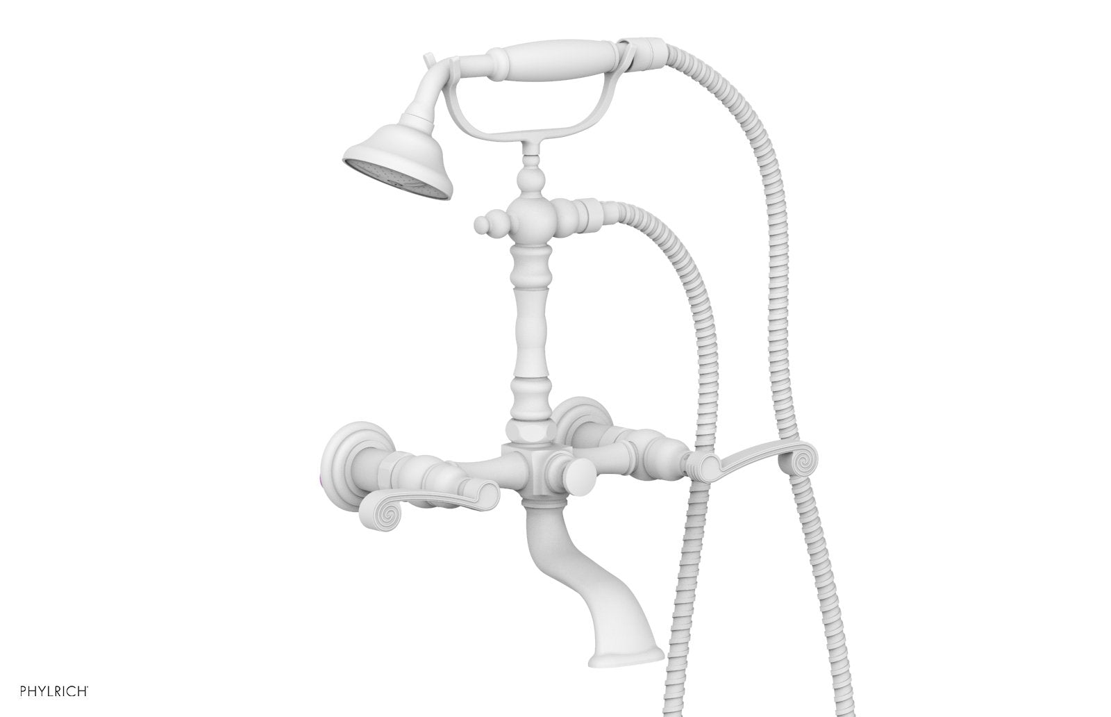 3RING Exposed Tub & Hand Shower Combo K2393-02 - Chrome Finish Bathroom Faucet for Bathtub and Shower, Perfect for Modern Home Renovation and Spa-Like Experience
