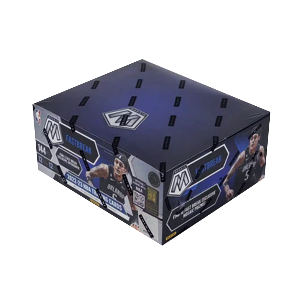 2022-23 Panini Mosaic Fast Break Basketball Hobby Box - Premium NBA Trading Cards Collection for Collectors & Investors - Perfect for Sports Memorabilia Enthusiasts and Gift Giving