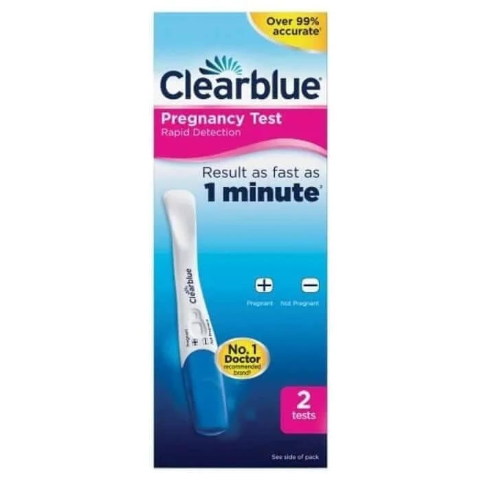 Clearblue Pregnancy Test Kit - 2 Tests, Early Detection, Digital Results, 99% Accurate | Home Use, Trying to Conceive, Fertility Tracking