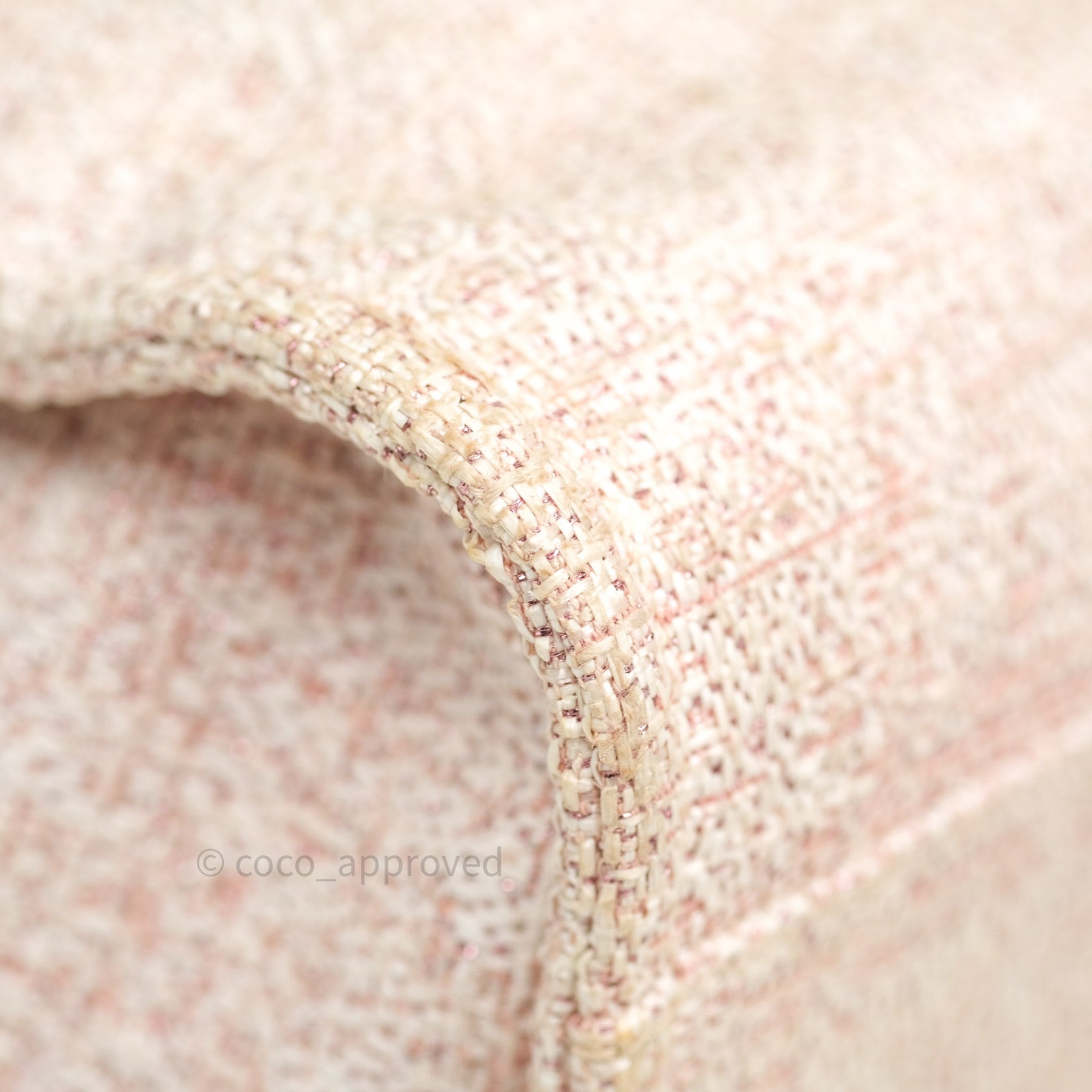 Chanel Canvas Deauville Medium Tote Bag in Pink Glitter - 19C Collection | Luxury Designer Handbag for Women, Perfect for Travel, Shopping & Everyday Use