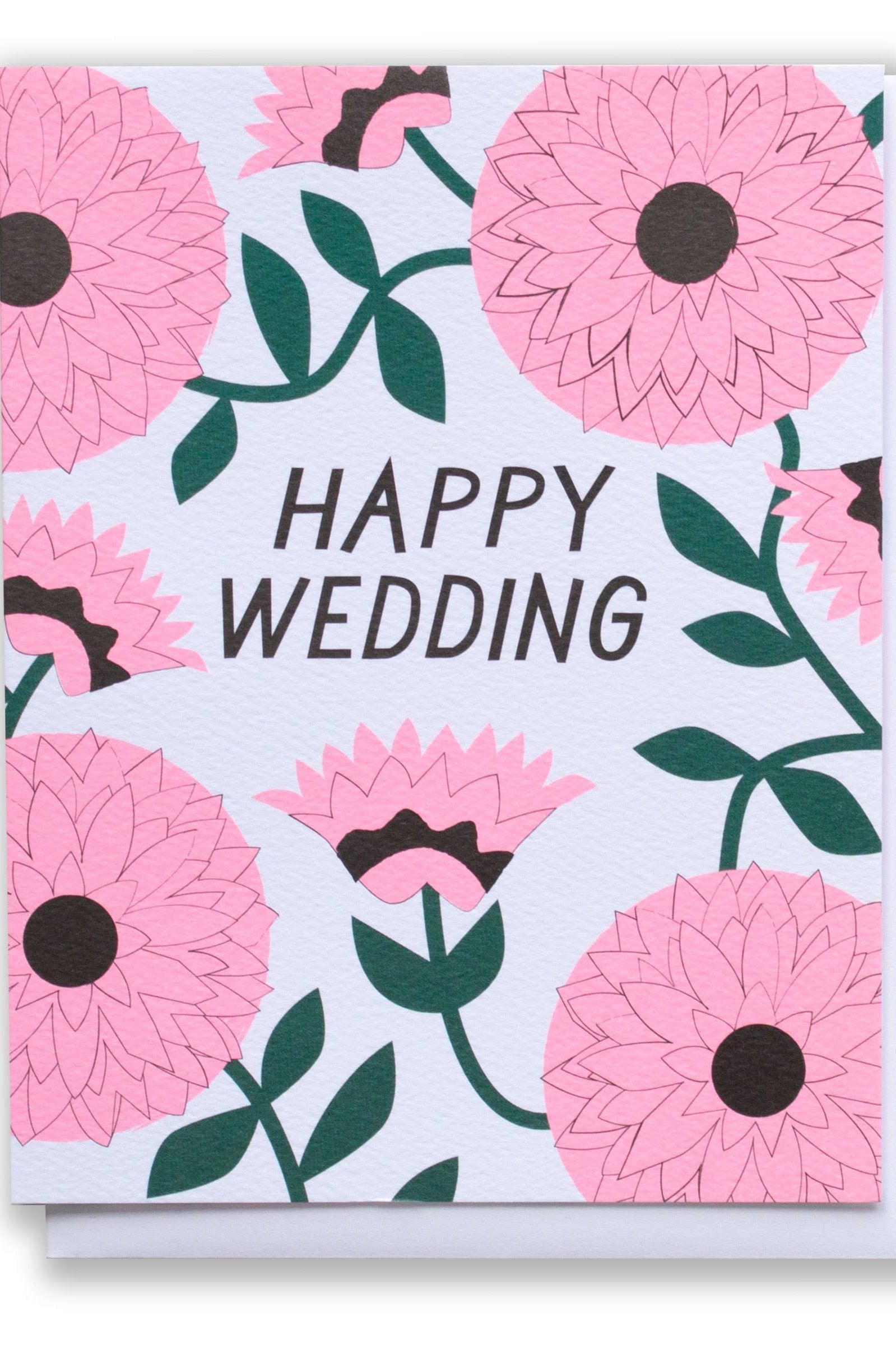 Elegant Pink Zinnia Wedding Invitation Cards - Beautiful Floral Design for Bridal Shower, Anniversary & Special Occasions