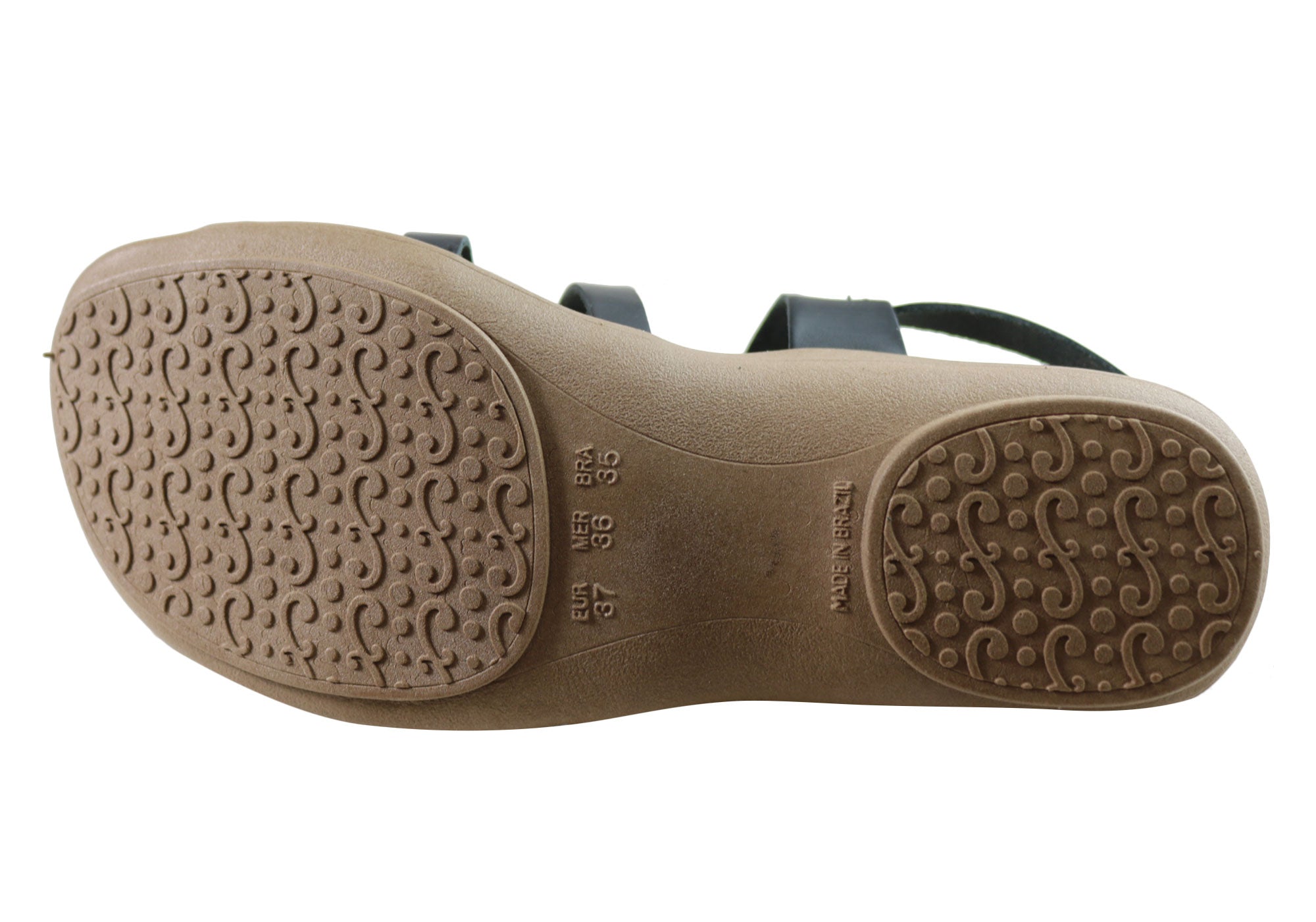 Estella Women's Comfortable Leather Sandals - Handmade in Brazil - Casual Summer Walking Shoes for Beach, Travel & Everyday Wear