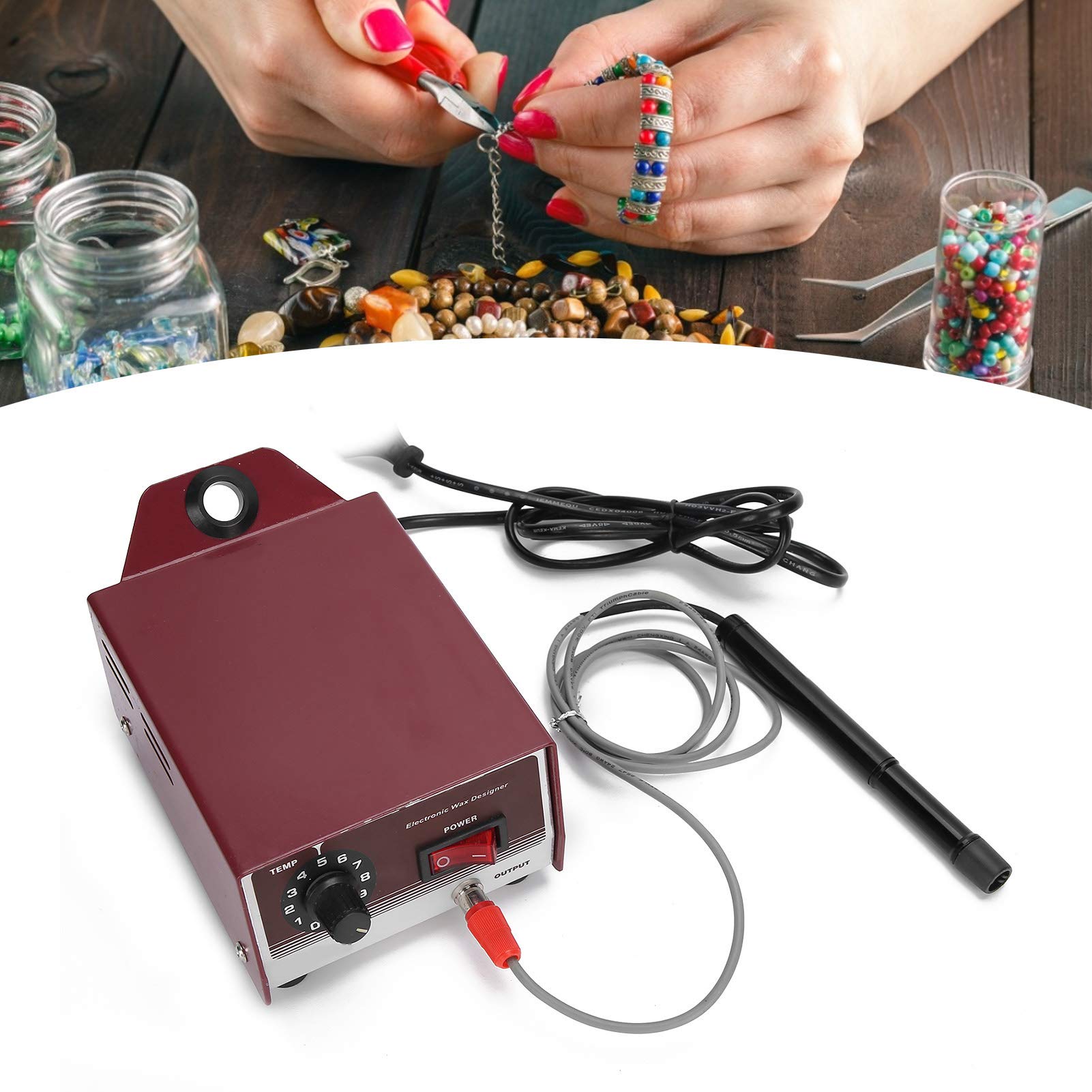 Professional Jewelry Welding Machine - 50Hz Fast Heating, Adjustable Temperature Spot Welder for Jewelry Making, Wax Soldering, Gold Casting & Repair - Perfect for Jewelers, DIY Crafters & Small Workshops