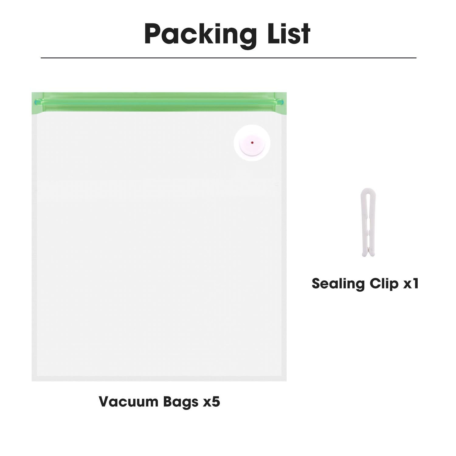 eSUN 3D Printing Filament Vacuum Storage Bags - 5 Pack Dust Proof & Moisture Resistant Sealing Bags for PLA ABS PETG Filament Spools | Keep Filaments Dry for Home & Office 3D Printing Projects