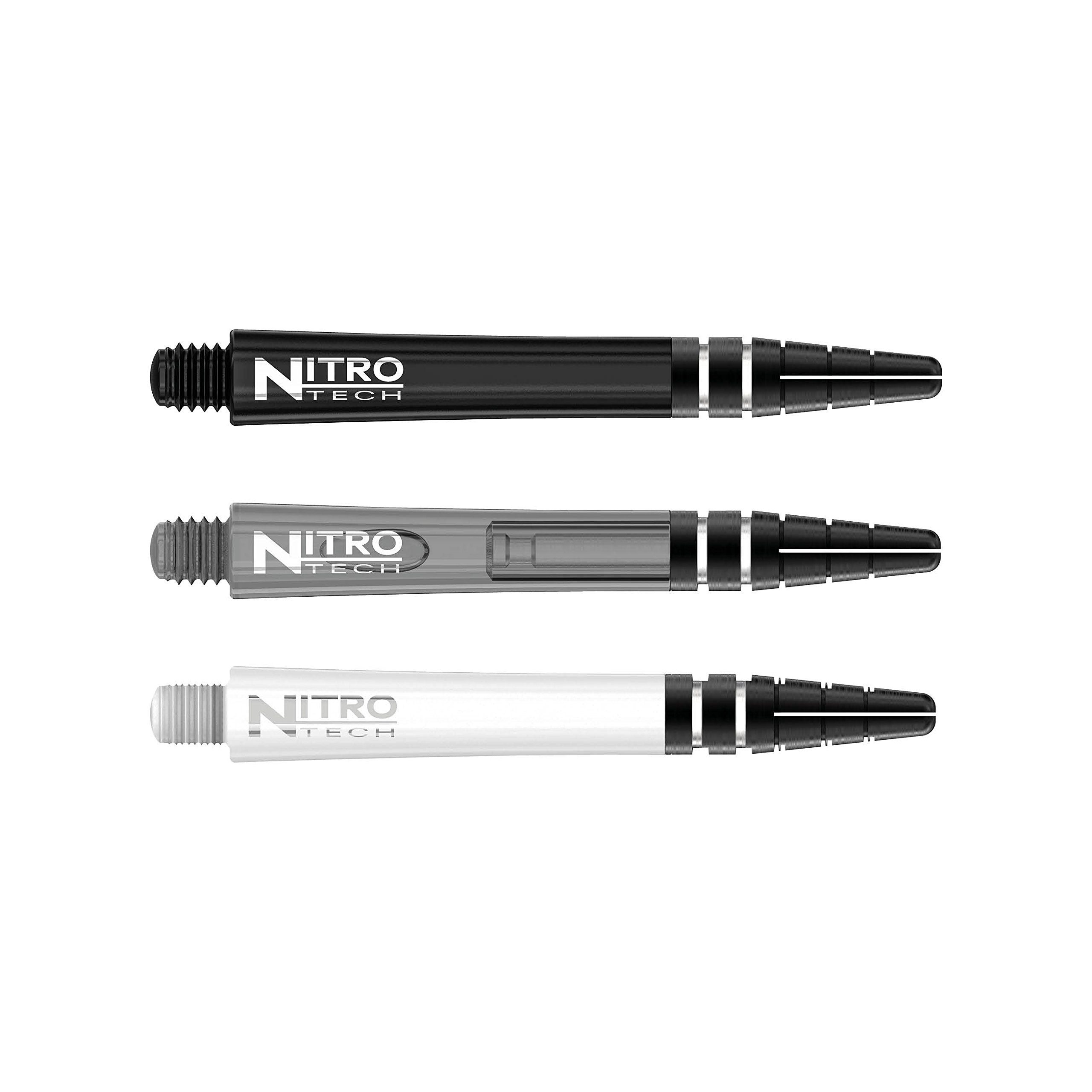 Premium Red Dragon Nitrotech Medium Shafts Multipack - High-Quality Darts Shafts for Professional & Casual Players - Perfect for Tournaments, Practice & Home Game Nights