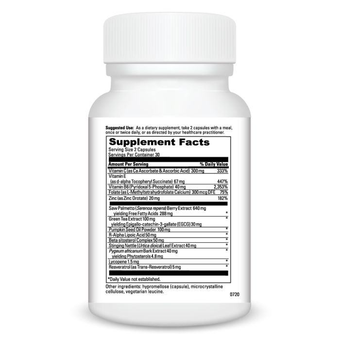 Davinci Labs Prostate Health Supplement for Men - Supports Urinary Function & Bladder Control - Natural Prostate Support for Active Lifestyle & Daily Wellness