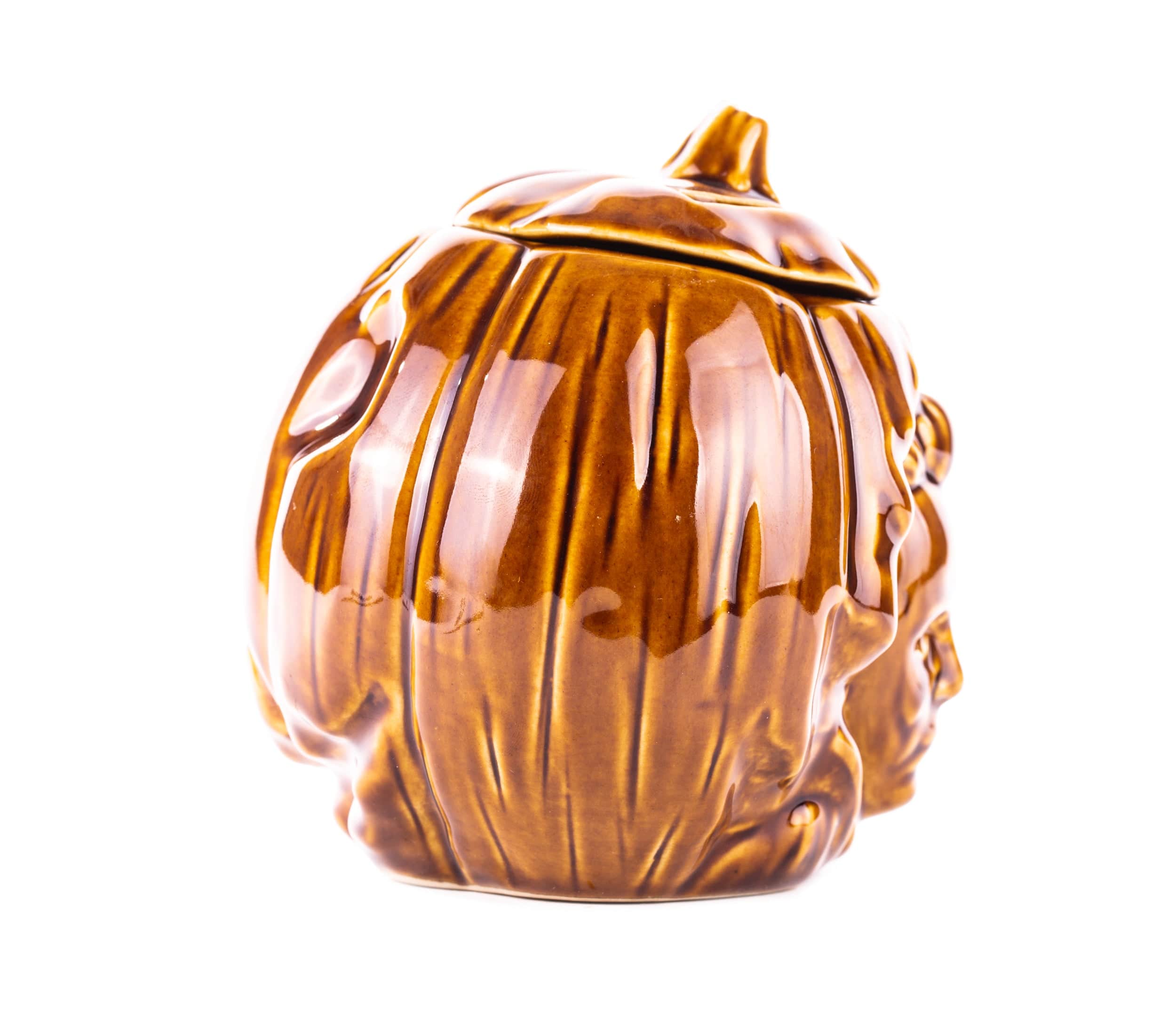 Halloween Tiki Mug - Alamo Brown Variant | Spooky Ceramic Cup for Halloween Party Decor, Themed Drinks & Tropical Cocktails | Perfect for Halloween Decorations, Gift Giving & Tiki Bar Collectors