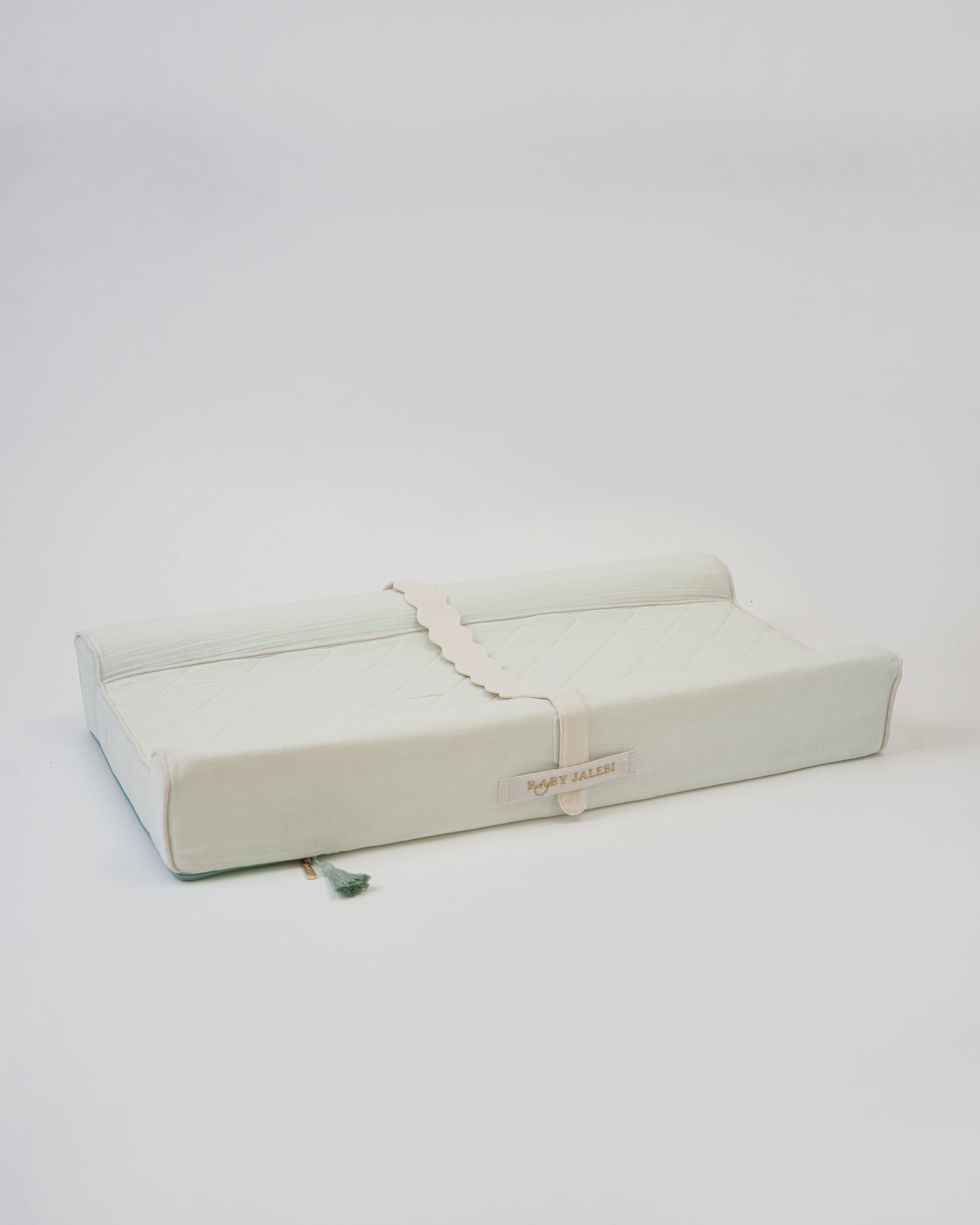 Premium Baby Changing Station - Soft Mint Green - Portable Diaper Changing Pad for Nursery, Travel & On-the-Go - Waterproof & Easy to Clean