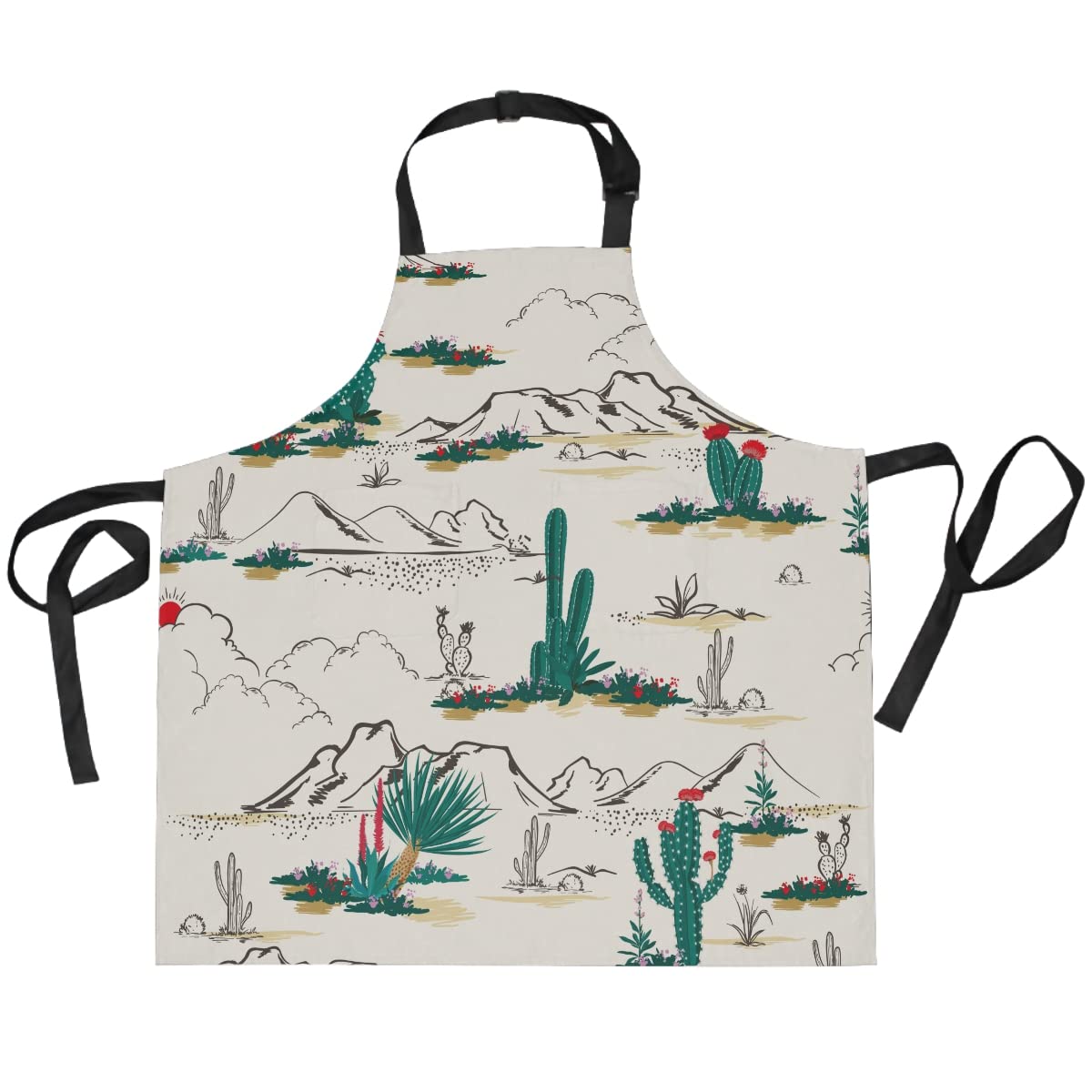 Waterproof Adjustable Chef Apron for Women & Men - Cooking, Baking, Painting Apron with Pockets - Perfect for Home Kitchen, BBQ, Gardening & DIY Crafts