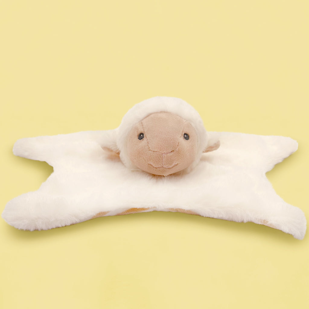Little Lamb Baby Comforter - Soft & Cuddly Plush Toy for Newborns & Toddlers - Perfect for Nursery, Bedtime & Travel Comfort