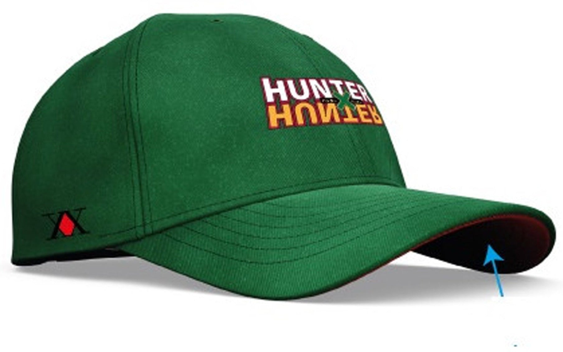 Hunter X Hunter Anime Green Baseball Cap for Men - Trendy Casual Hat for Outdoor, Cosplay, and Anime Fans