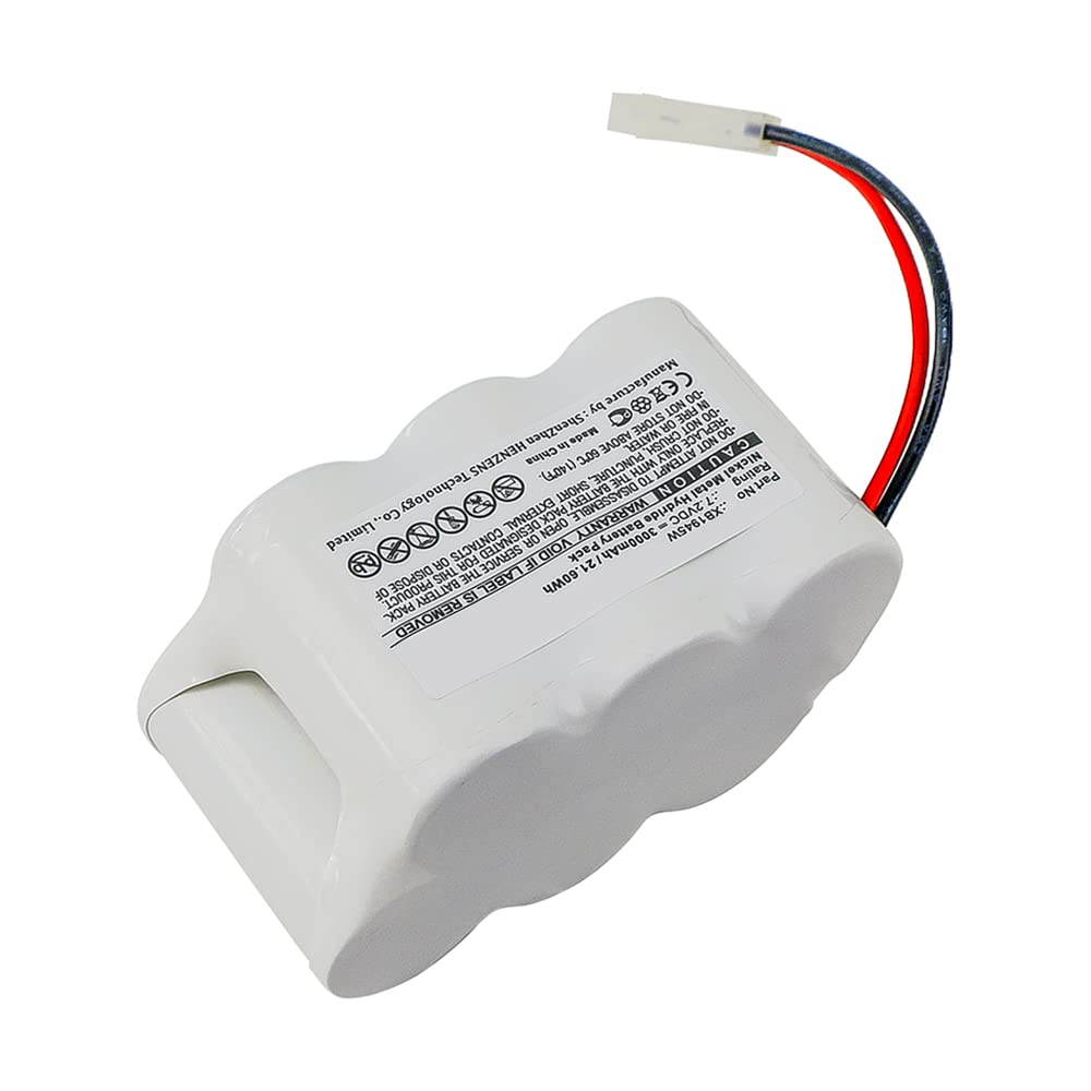 Synergy Digital Vacuum Cleaner Battery - 7.2V 3000mAh Ni-MH Replacement Battery for Euro Pro XB1945W Vacuum Cleaner | High Capacity, Long Lasting Power | Perfect for Home Cleaning & Pet Hair Removal