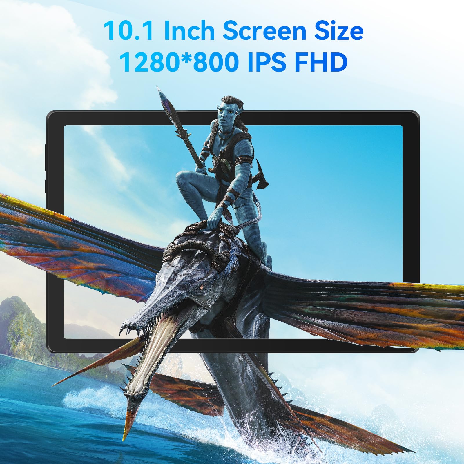 HiGrace 10 Inch Android 14 Tablet with Octa Core Processor | 10GB RAM + 128GB Storage (Expandable to 1TB) | 1280x800 HD IPS Display | Wi-Fi 6 | Dual Camera | 5000mAh Battery | Powerful Performance for Work, Study & Entertainment – Black