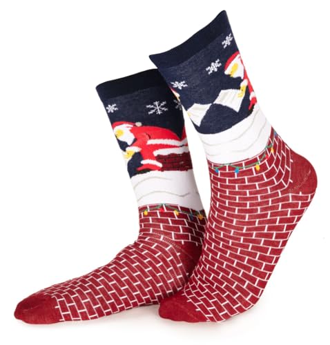 Santa Popping (Blue)