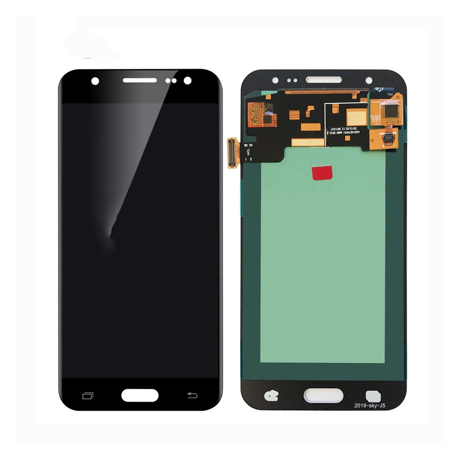 Samsung Galaxy J5 2015 J500 J500F J500FN J500H Replacement LCD Touch Screen Digitizer Assembly - White | Perfect for DIY Phone Repair & Screen Replacement