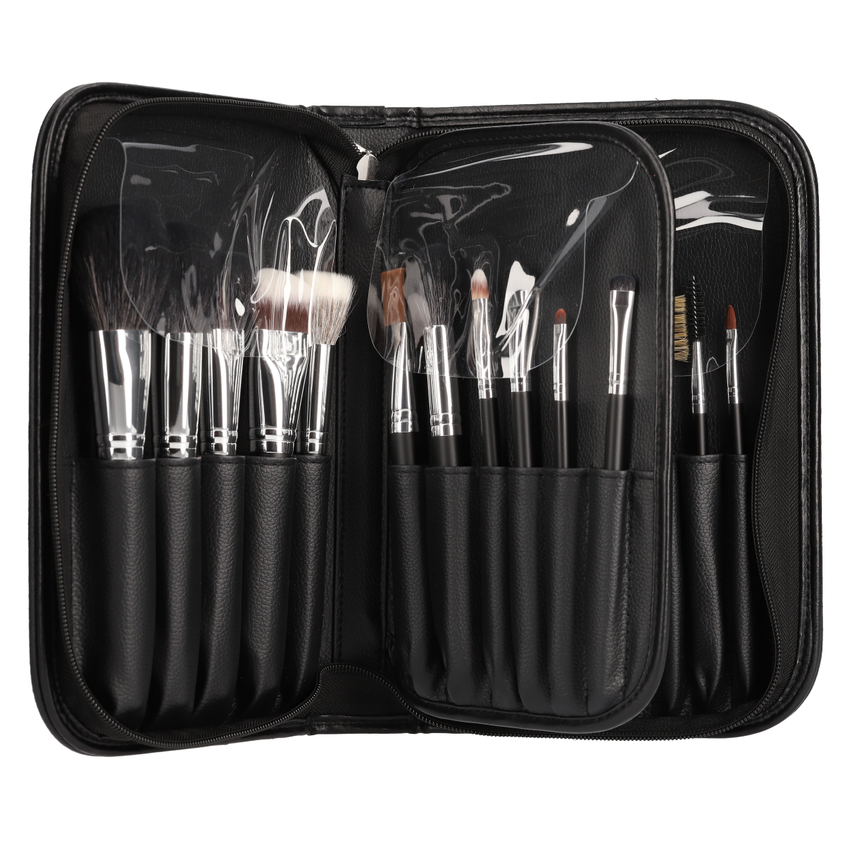 26-Piece Professional Makeup Brush Set - Vegan & Cruelty-Free Cosmetics Kit for Foundation, Blending, Contouring - Perfect for Makeup Artists & Beginners (Home, Salon, Travel Use)