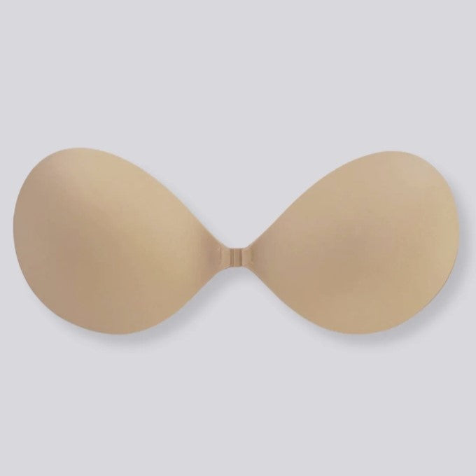 Breeze Fabric Sticky Bra - Invisible Adhesive Push Up Bra for Women - Perfect for Backless Dresses, Wedding Gowns & Summer Outfits