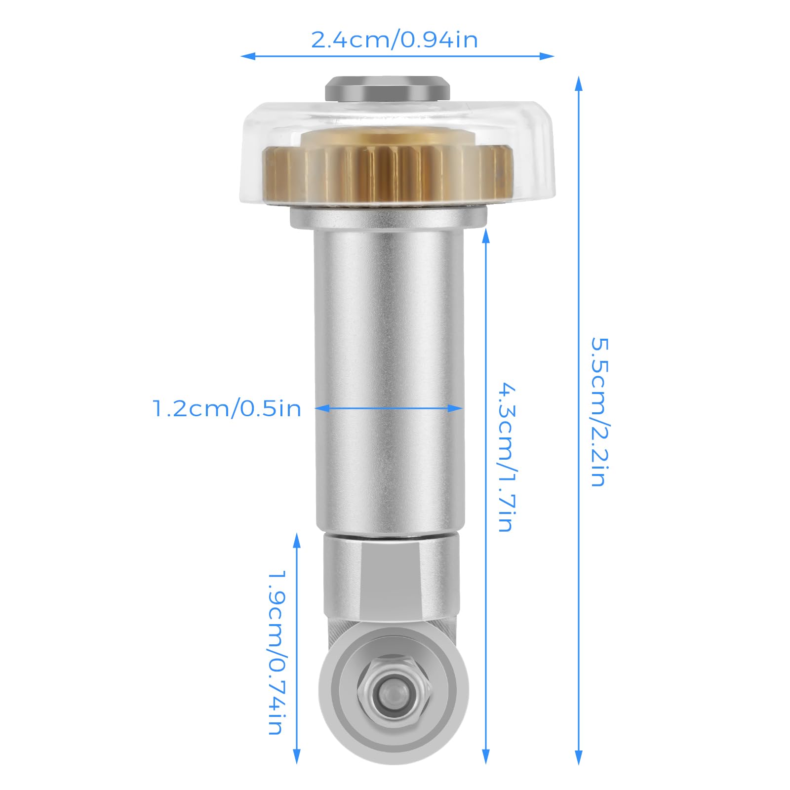 Rotary Blade & Drive Housing Replacement for Cricut Maker & Maker 3 - Perfect for Cardstock, Vinyl, Fabric Cutting - DIY Crafts, Quilting, Scrapbooking & Custom Card Making Projects