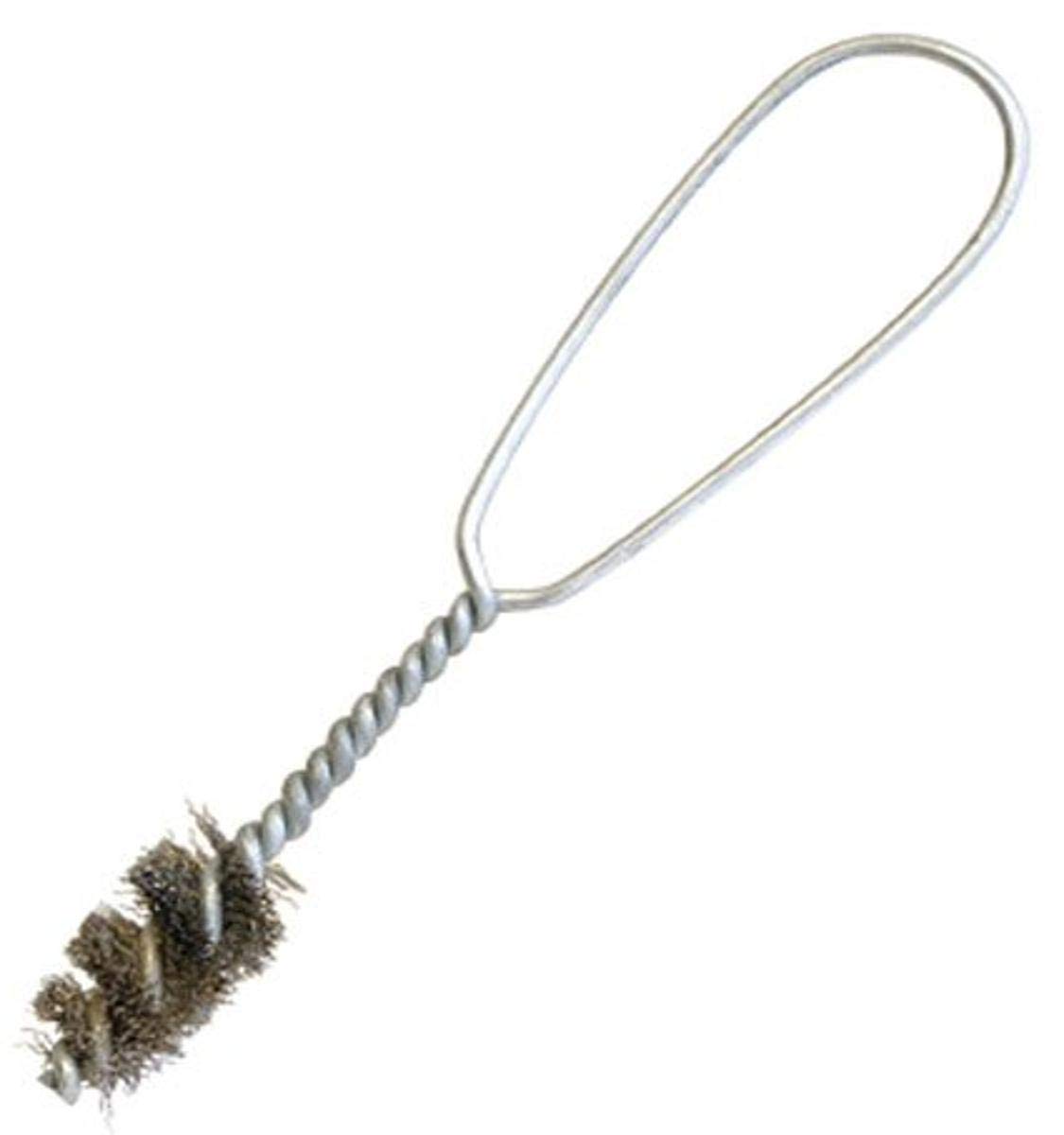 1 Inch Copper Fitting Cleaning Brush with Loop Wire Handle - Heavy Duty Pipe Cleaner Tool for Plumbing, HVAC, and DIY Projects (Model 45262) - Perfect for Cleaning Copper Pipes, Fittings, and Tight Spaces